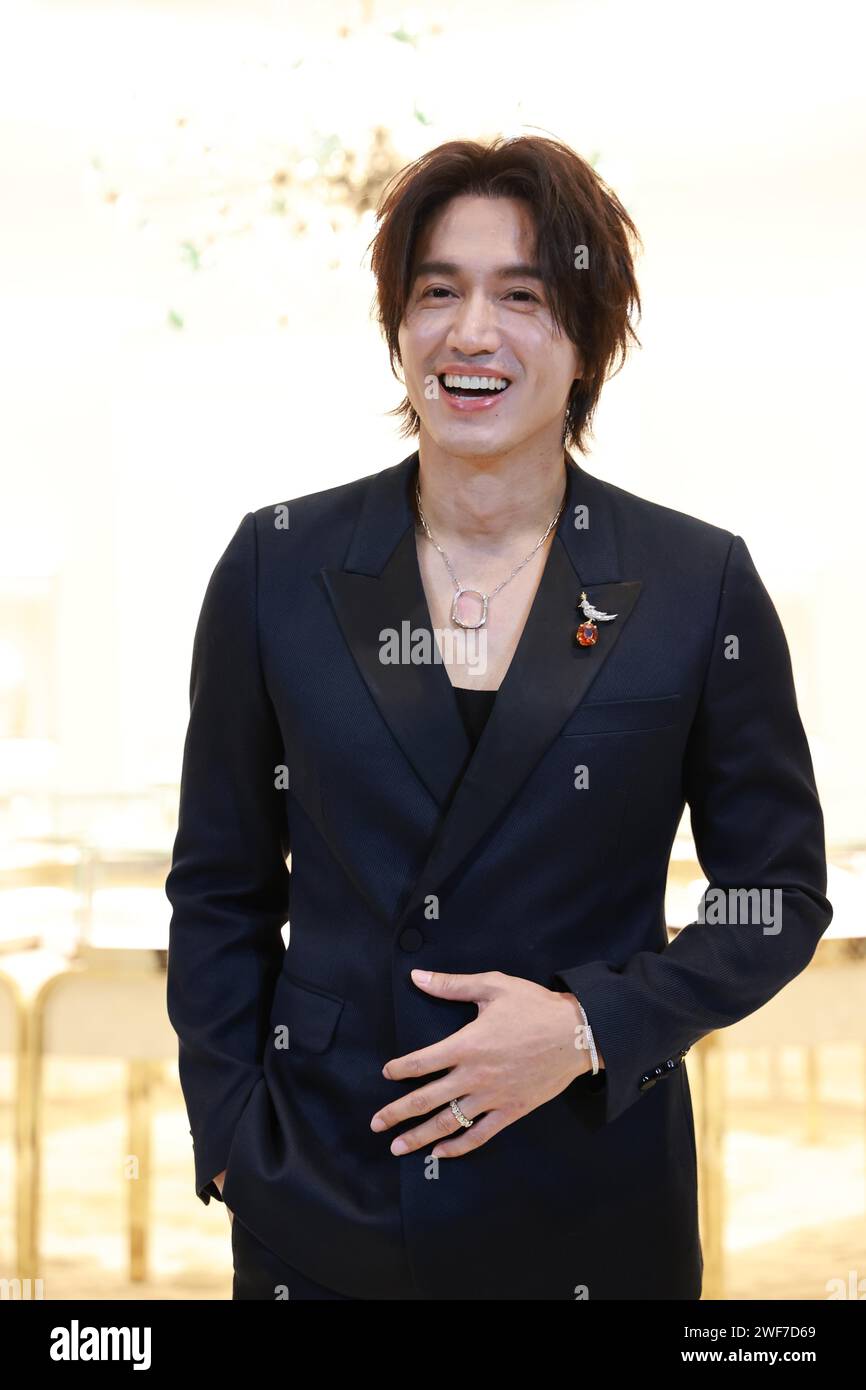 Taiwanese actor, model and singer Jerry Yan attends an activity in