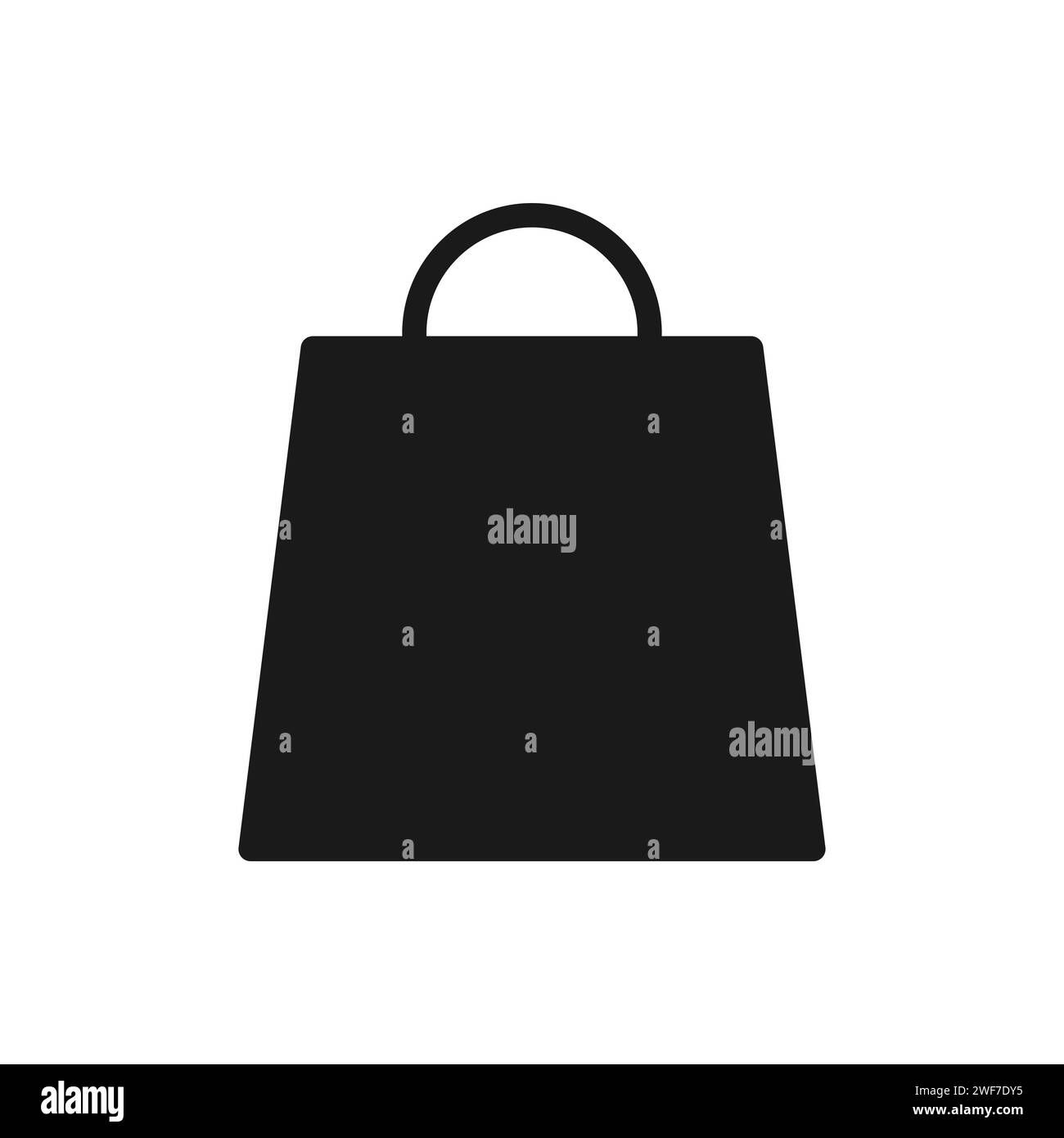 Shopping Bag glyph vector icon Stock Vector Image & Art - Alamy