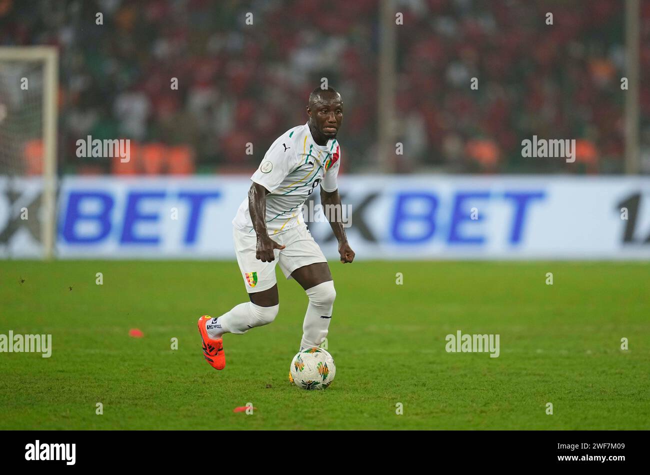 January 28 2024: Naby Deco Keita (Guinea) looks on during a African Cup