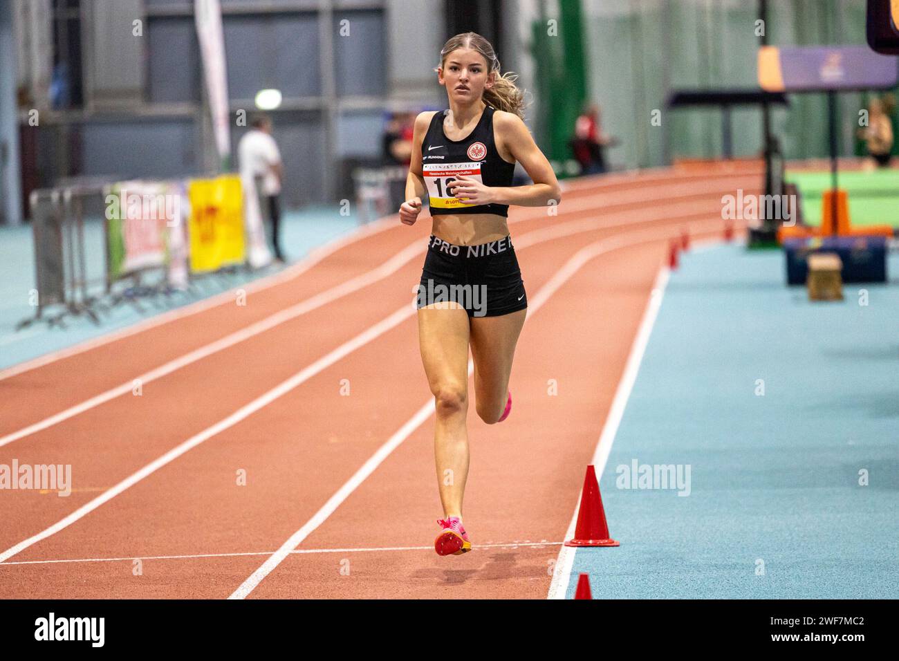 Frankfurt, Deutschland. 28th Jan, 2024. Luise Brzoska (Eintracht