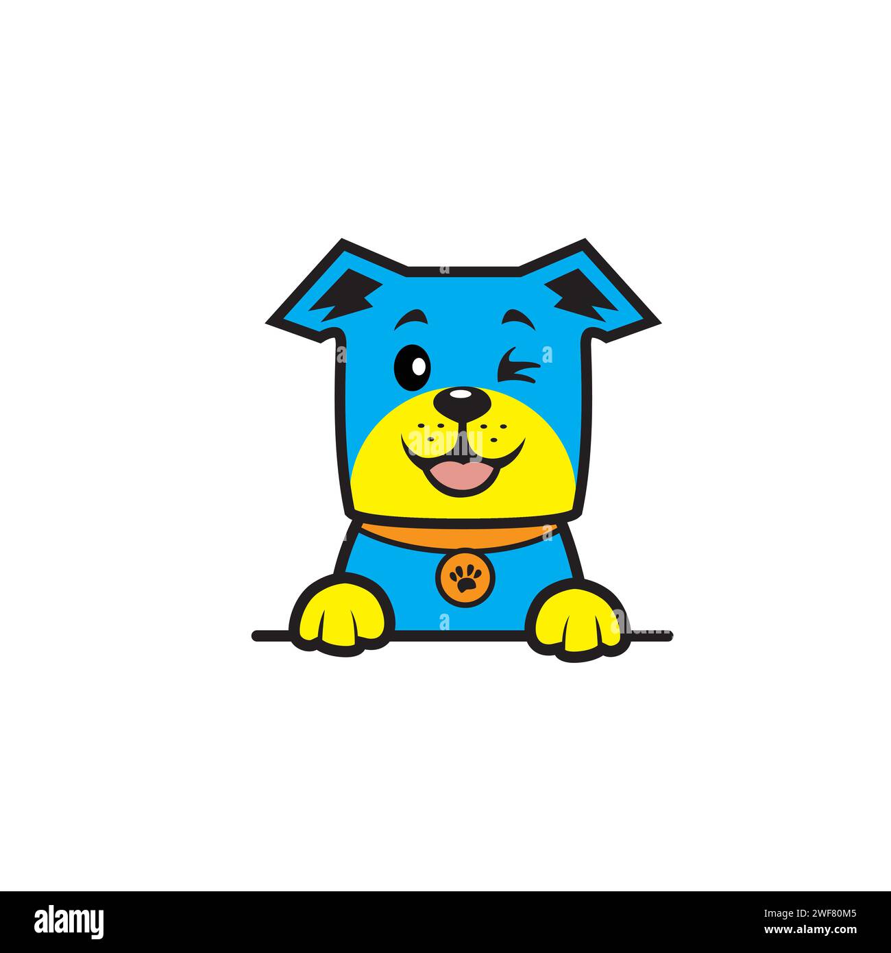 cute dog seamless design vector Stock Vector Image & Art - Alamy