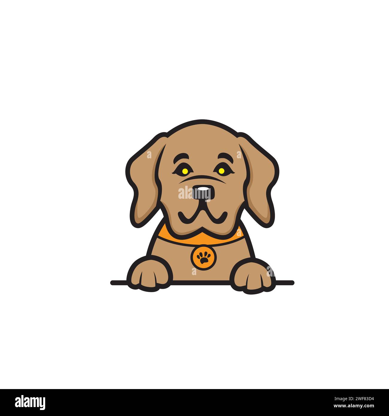 cute dog seamless design vector Stock Vector Image & Art - Alamy