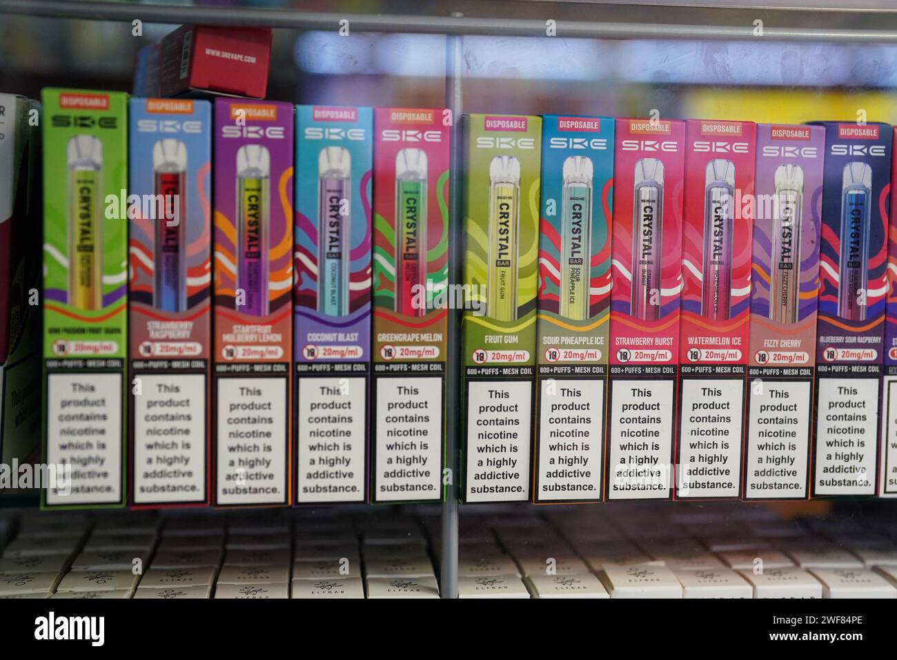 Ban of disposable vapes hi-res stock photography and images