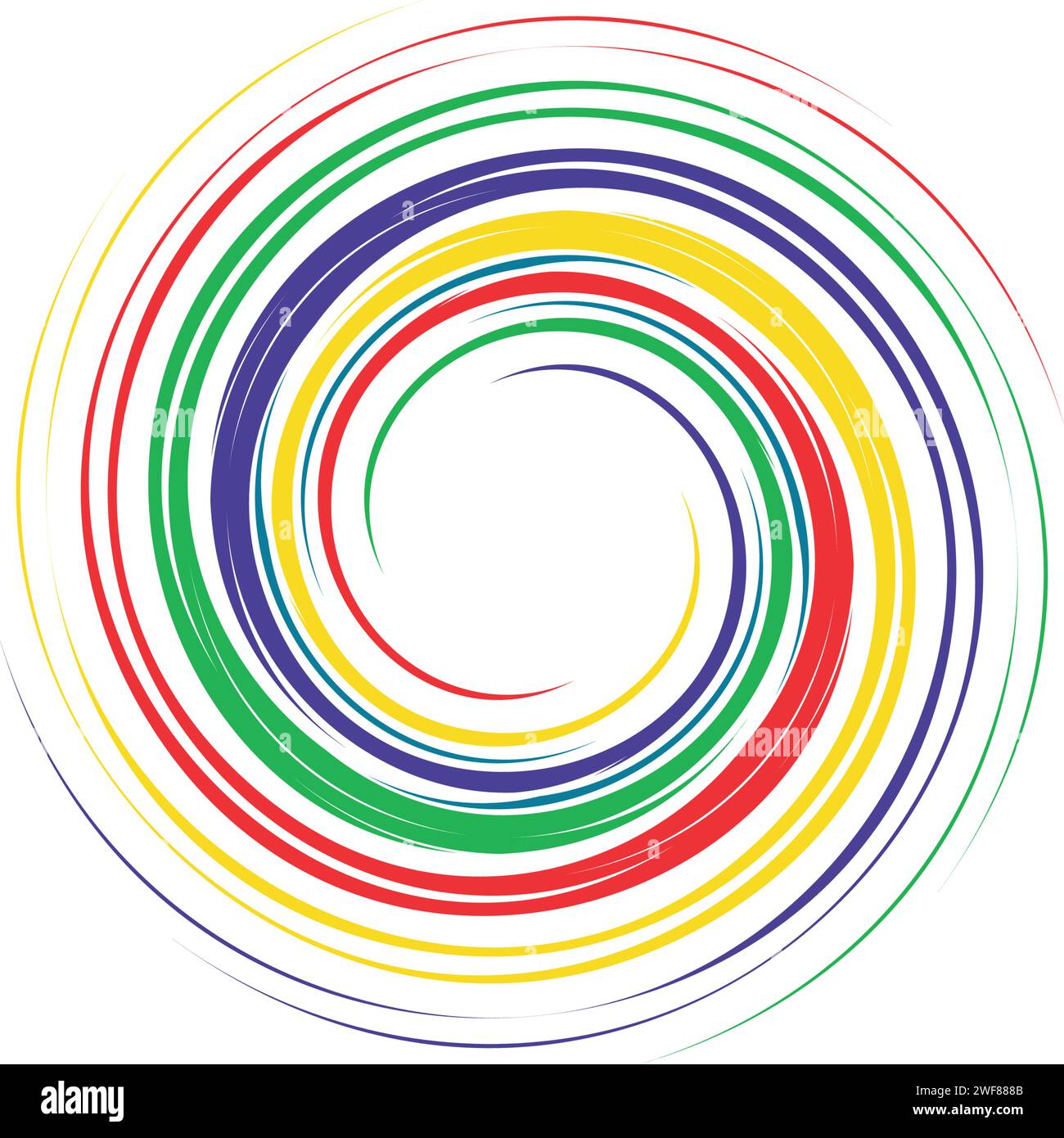 colorful tornado wave vector illustration design Stock Vector Image ...