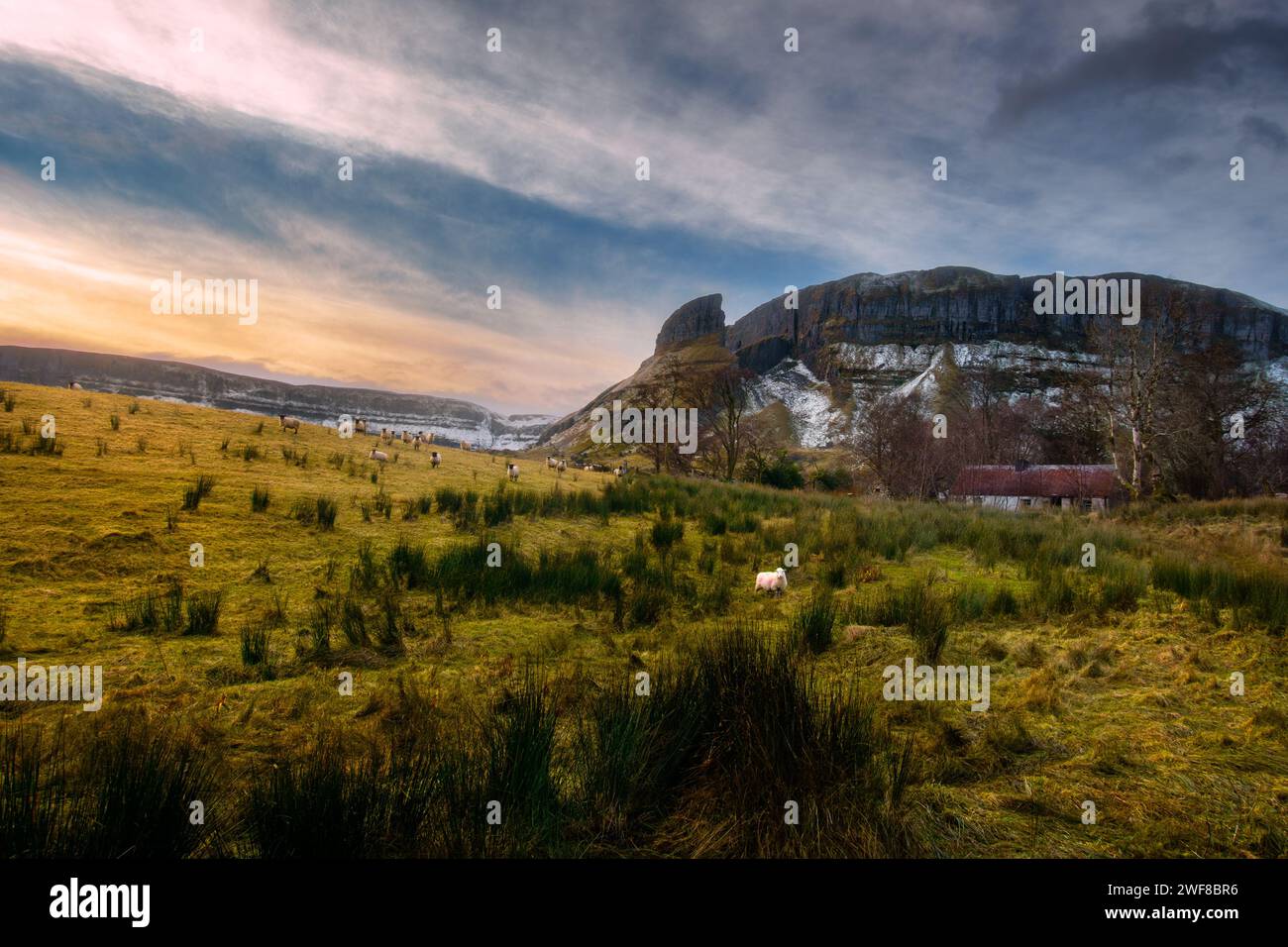 Ireland countryside landscape Stock Photo