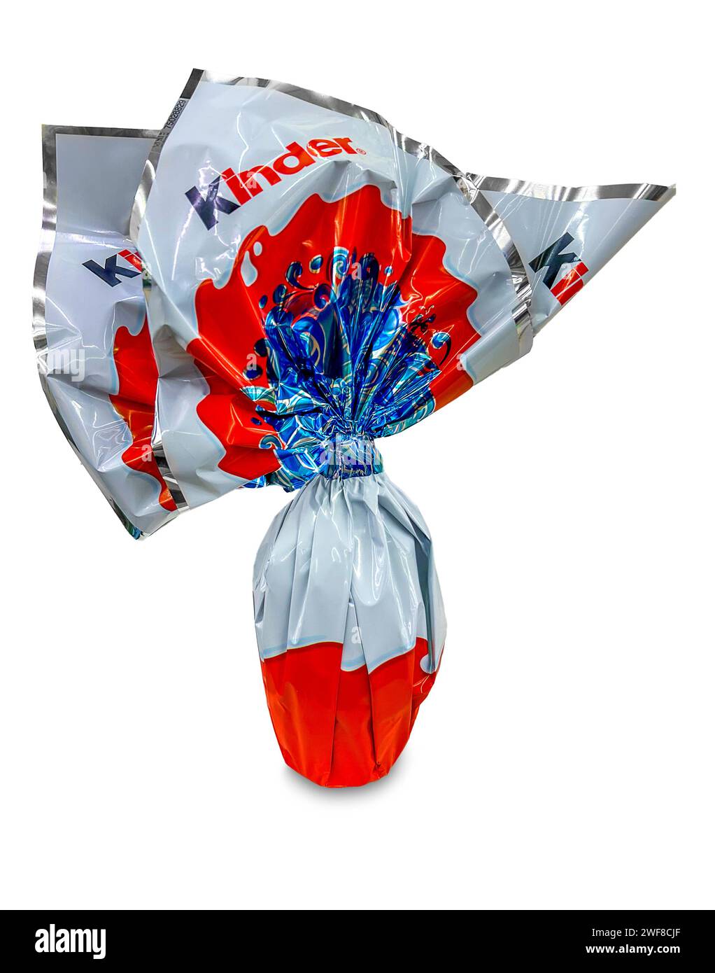 Italy January 27, 2024 Kinder Gran Sorpresa Ferrero Easter egg