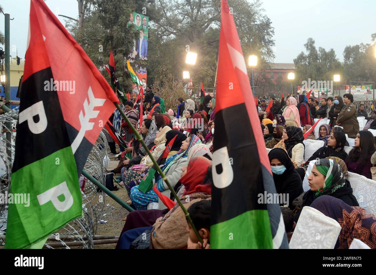 Rawalpindi, Pakistan. 28th Jan, 2024. Pakistan People's Party Chairman ...