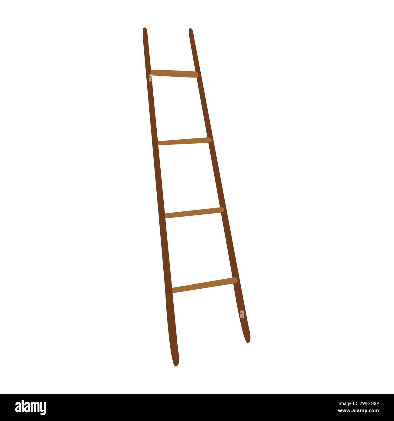 Ladder Icon Vector Illustration Stock Vector