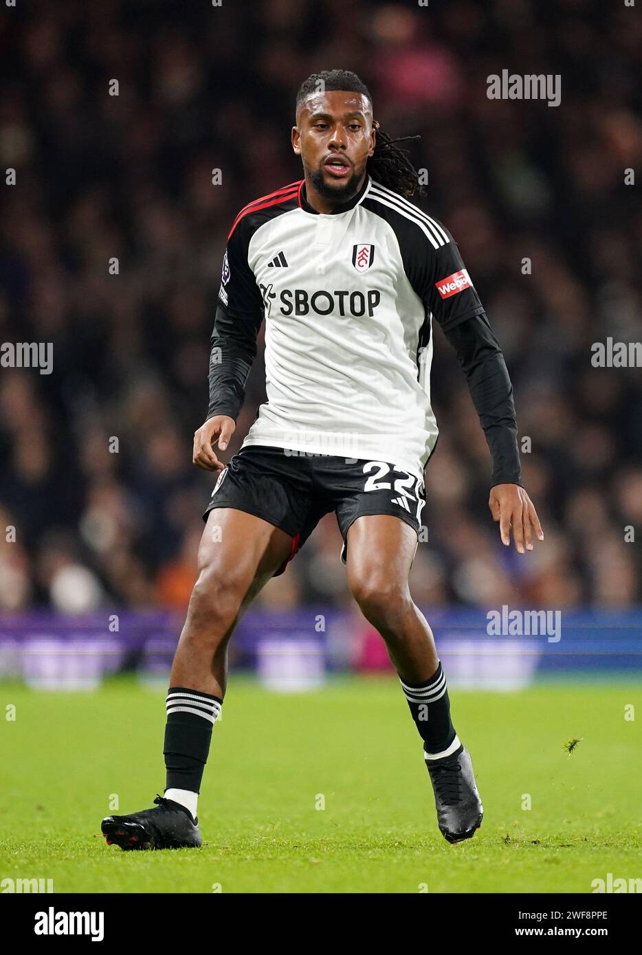 File photo dated 27-11-2023 of Alex Iwobi. Marco Silva admitted Alex Iwobi and Calvin Bassey have been 'two big misses' for Fulham with the pair having been absent for the club's FA Cup and Carabao Cup exits due to Africa Cup of Nations commitments with Nigeria. Issue date: Monday January 29, 2024. Stock Photo
