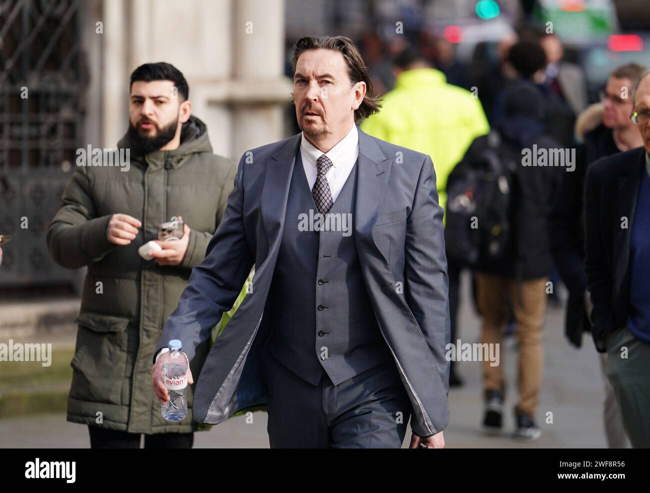 Richard Hall outside the High Court, central London, where Martin and