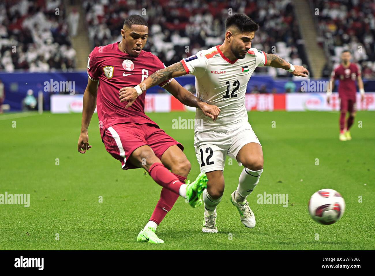 Al Khor, Qatar. 29 January, 2024. QATAR VS PALESTINE：ROUND OF 16 - AFC ...