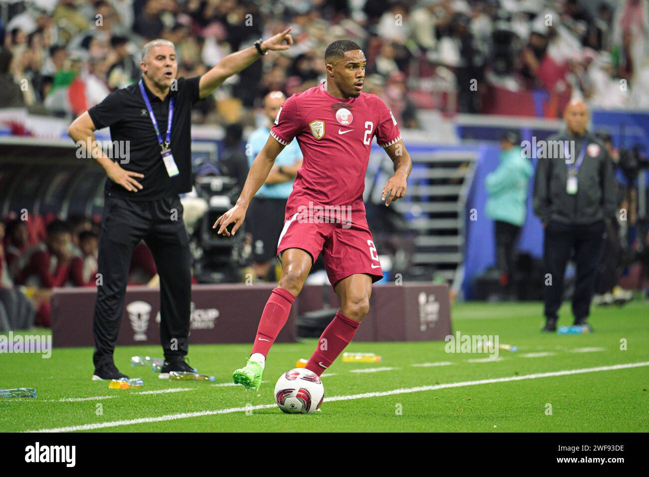 Al khor qatar 29 january 2024 qatar vs palestine round of 16 afc
