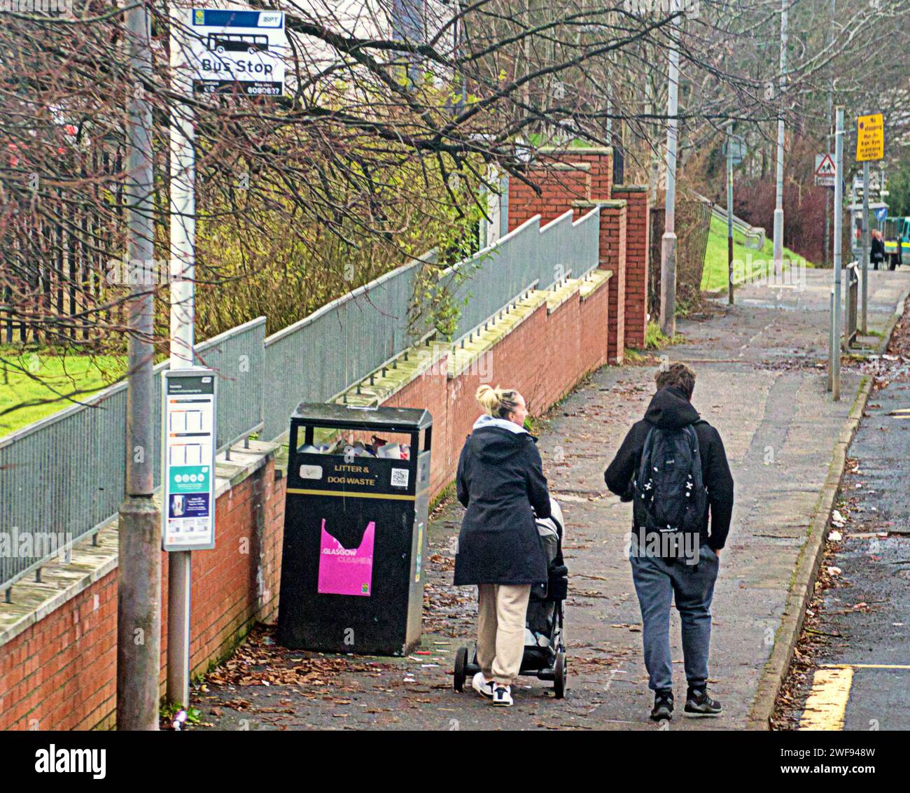 Glasgow, Scotland, UK. 29th January, 2025. UK Weather Warm day saw