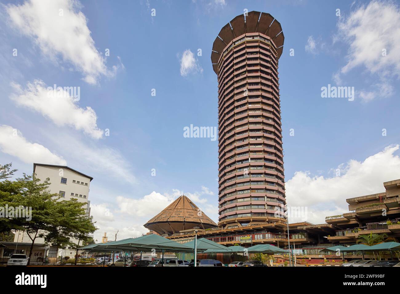 KICC Kenyatta International Conference Centre, Nairobi, Kenya, Africa Stock Photo