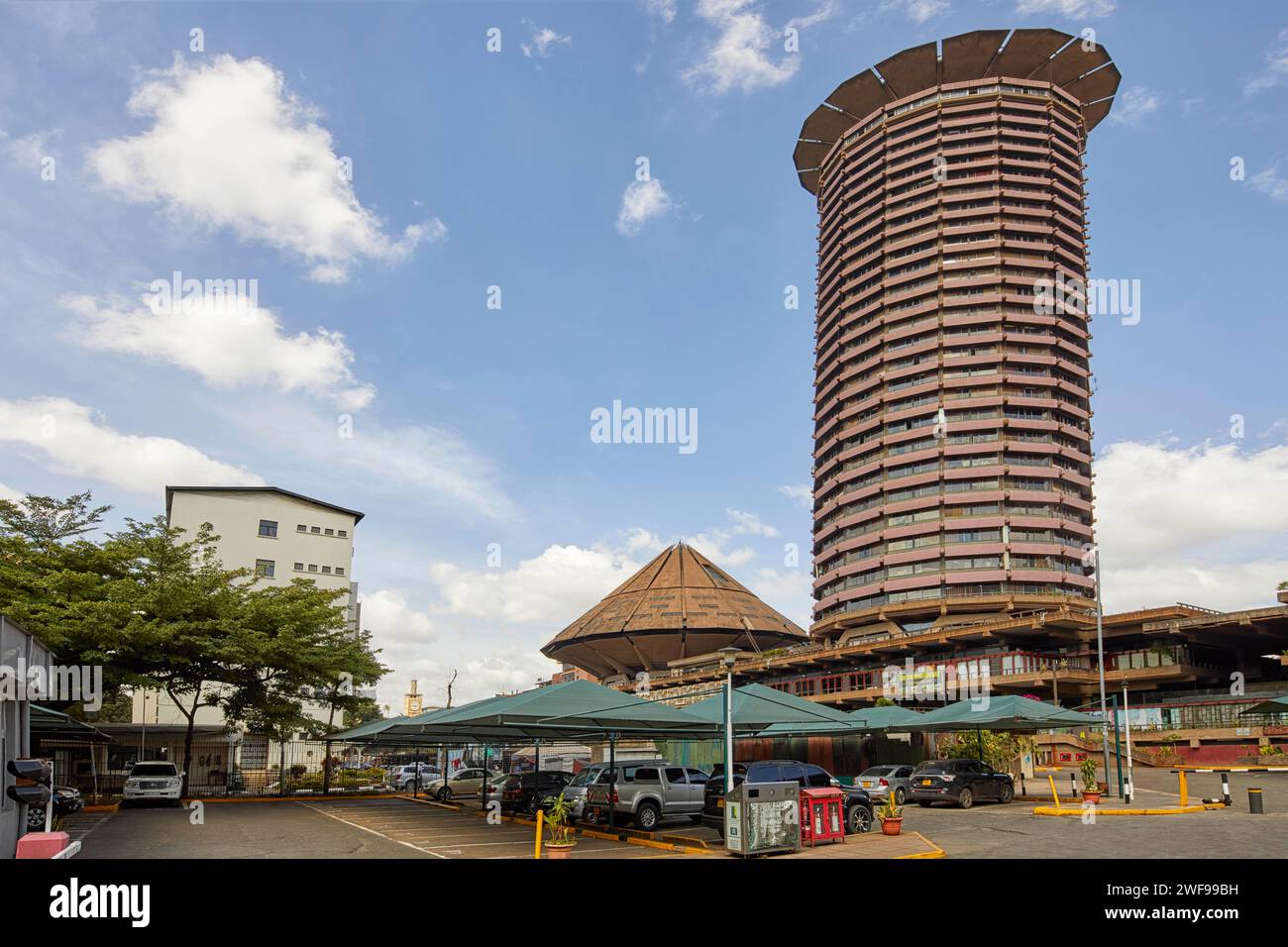 KICC Kenyatta International Conference Centre, Nairobi, Kenya, Africa Stock Photo