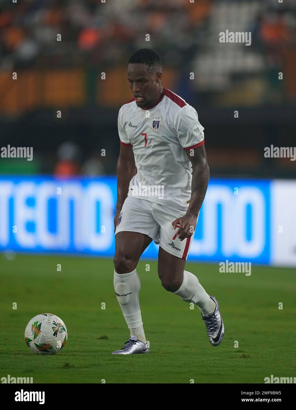 January 29 2024: Jovane Eduardo Borges Cabral (Cap Verde) controls the