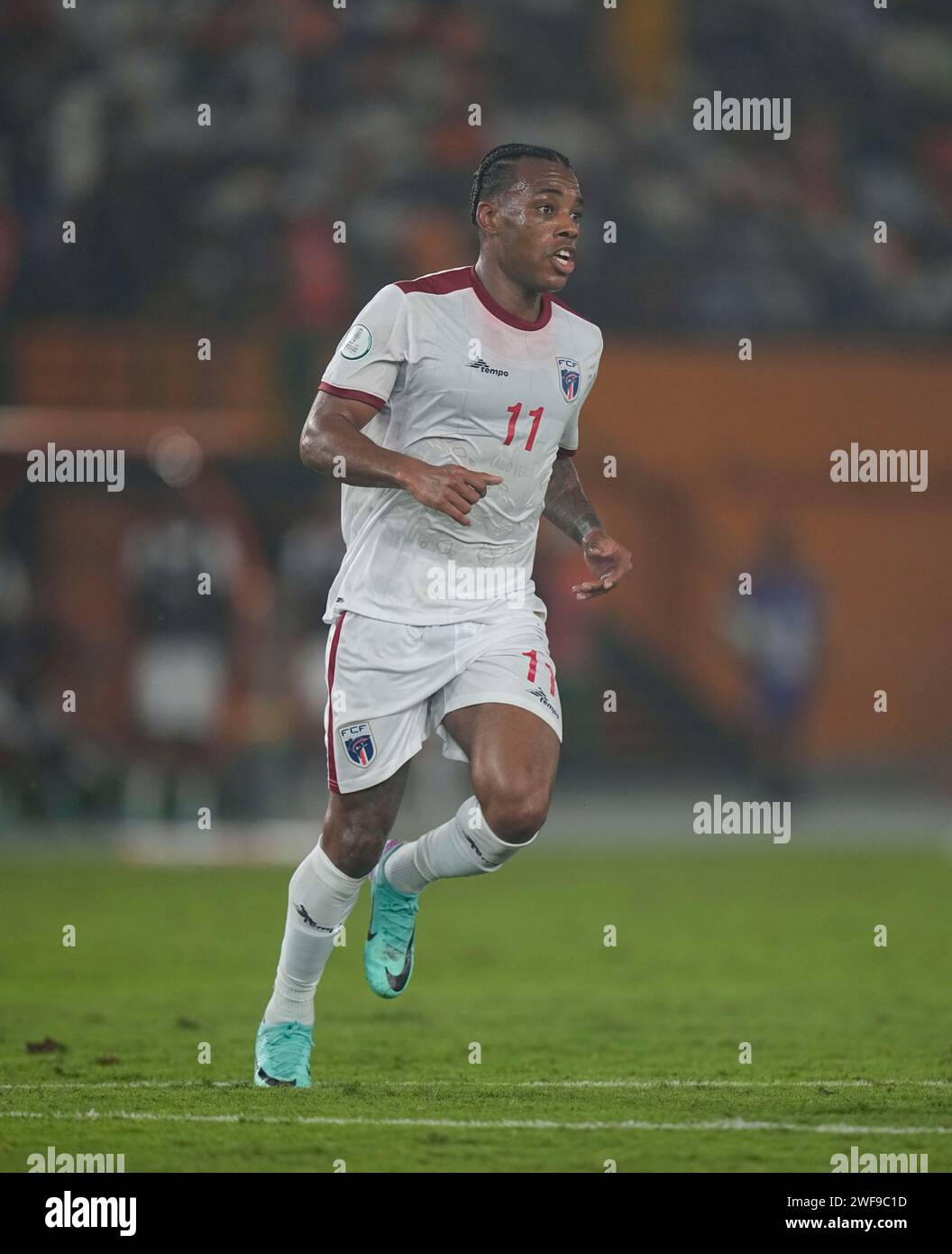 January 29 2024: Garry Mendes Rodrigues (Cap Verde) looks on during a