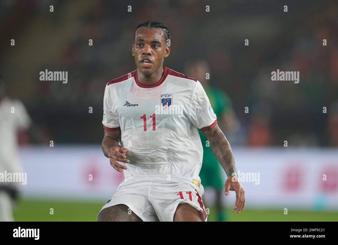 January 29 2024: Garry Mendes Rodrigues (Cap Verde) looks on during a