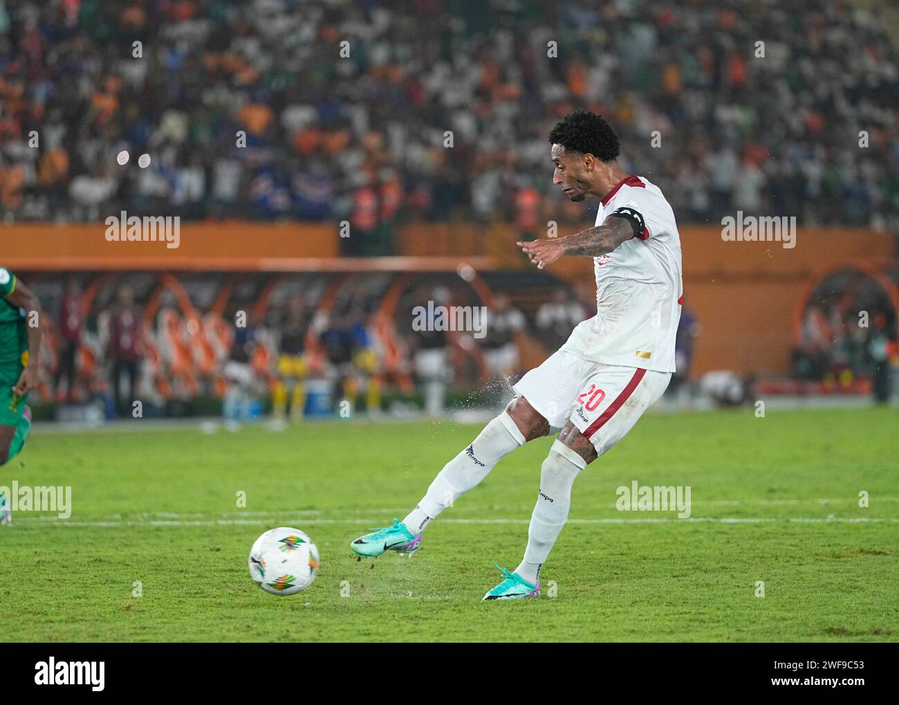 January 29 2024: Ryan Isaac Da Graca Mendes (Cap Verde) scores the