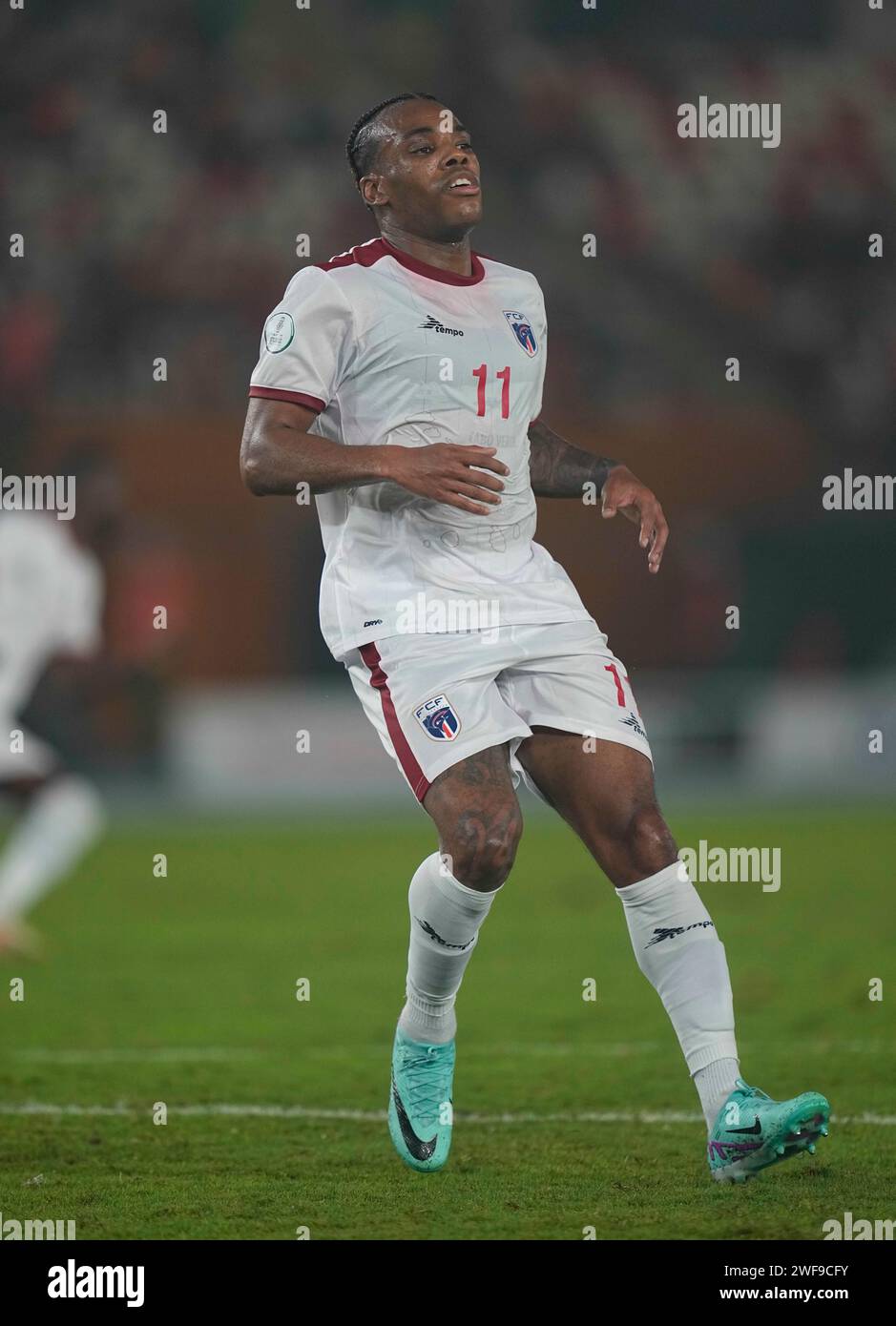 January 29 2024: Garry Mendes Rodrigues (Cap Verde) looks on during a