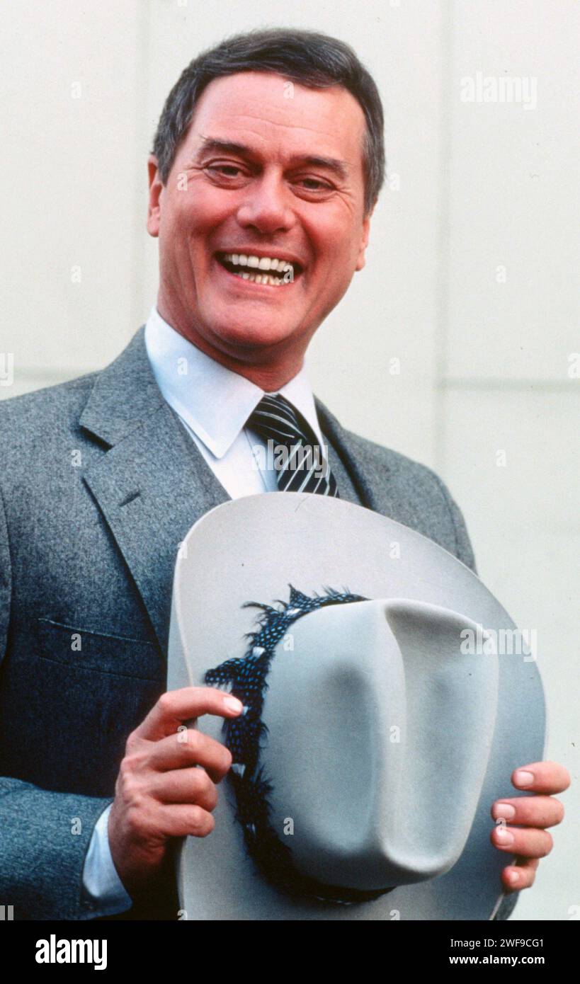 Larry Hagman, 1980. ph: John Barrett/PHOTOlink/Courtesy Everett ...