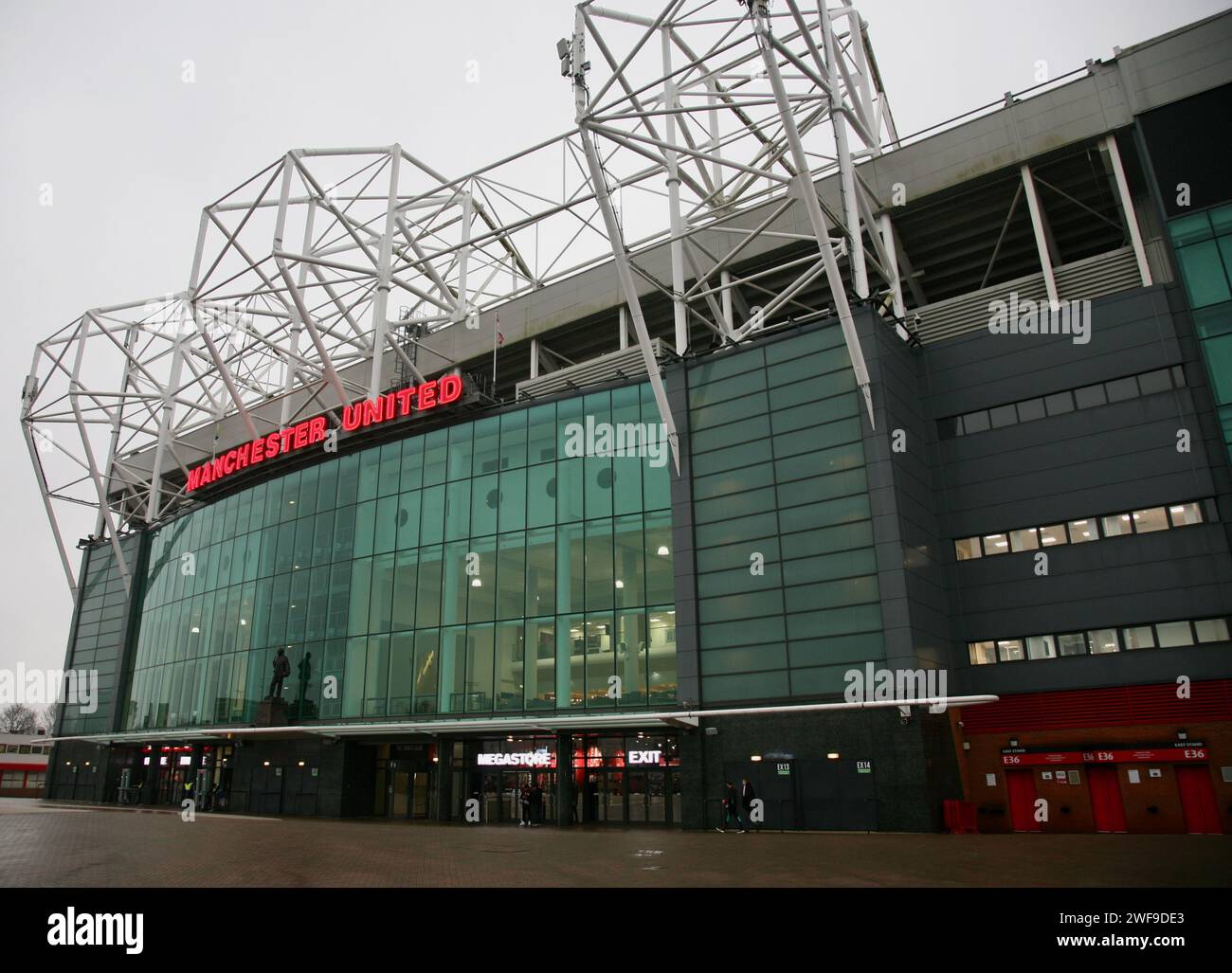 Manchester United Football Stadium, Old Trafford, Stretford, Manchester ...