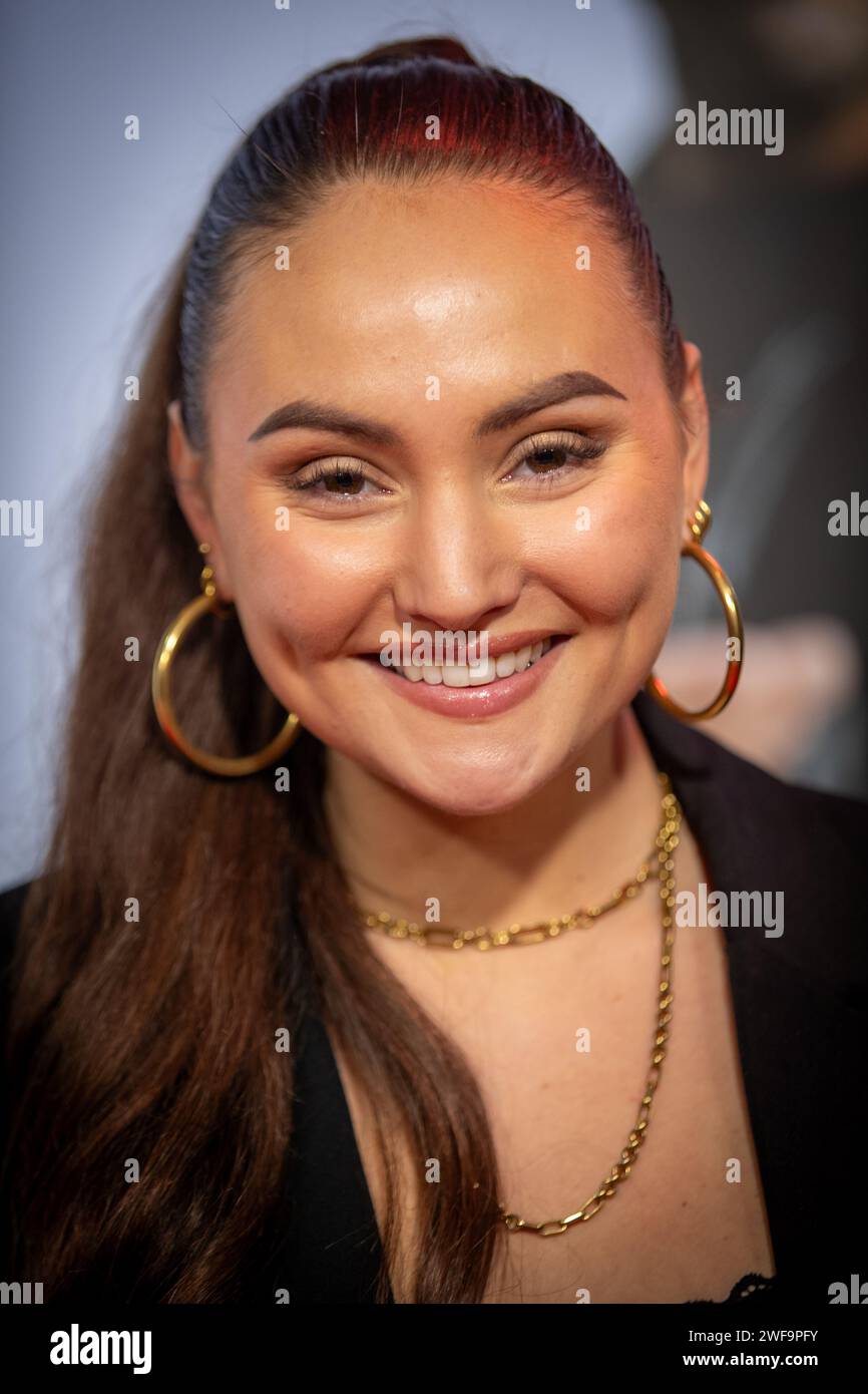 AMSTERDAM Rowenna van der Linden on the red carpet for the premiere