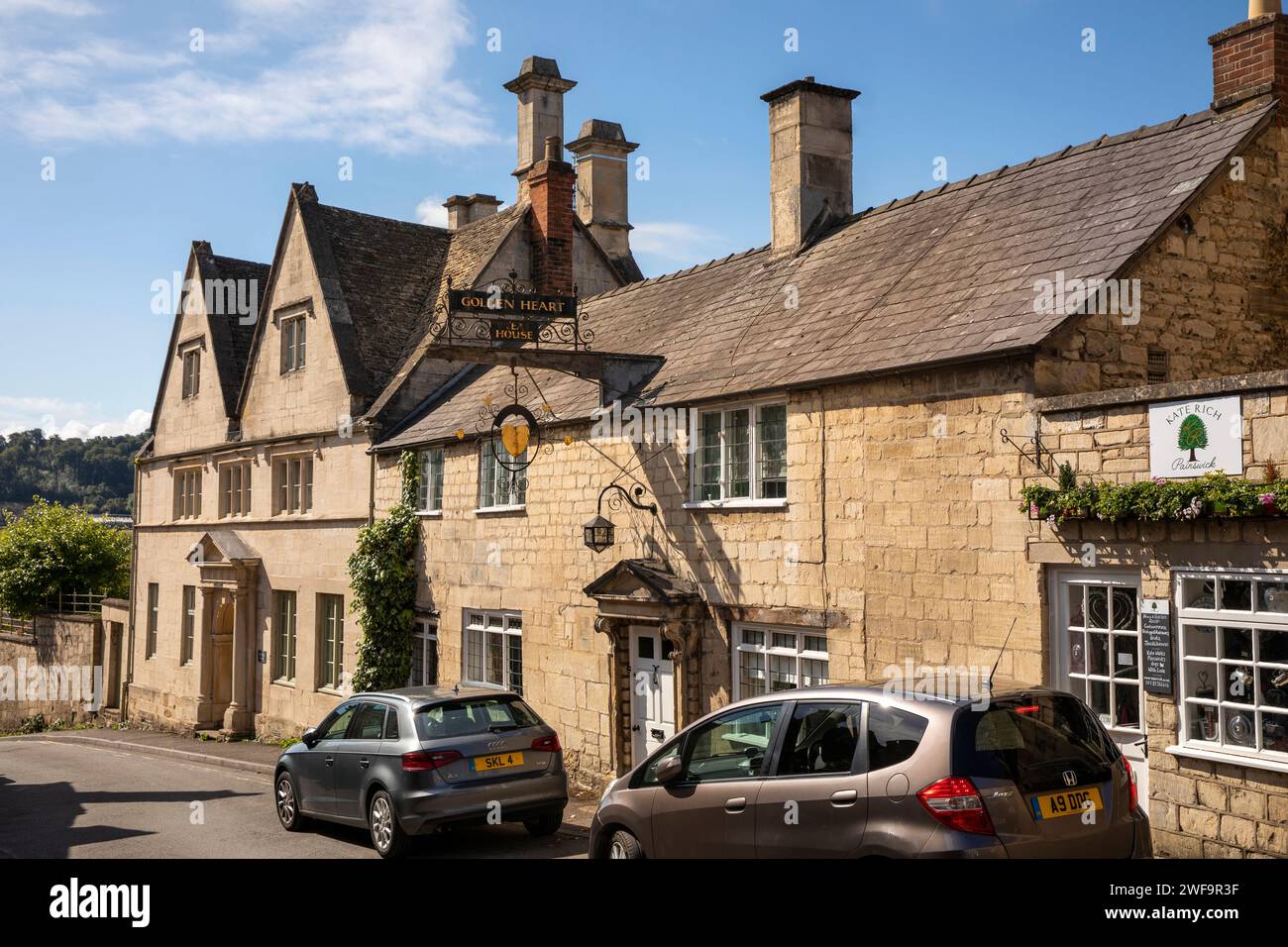 UK, England, Gloucestershire, Painswick, The Cross, Tibbiwell, former