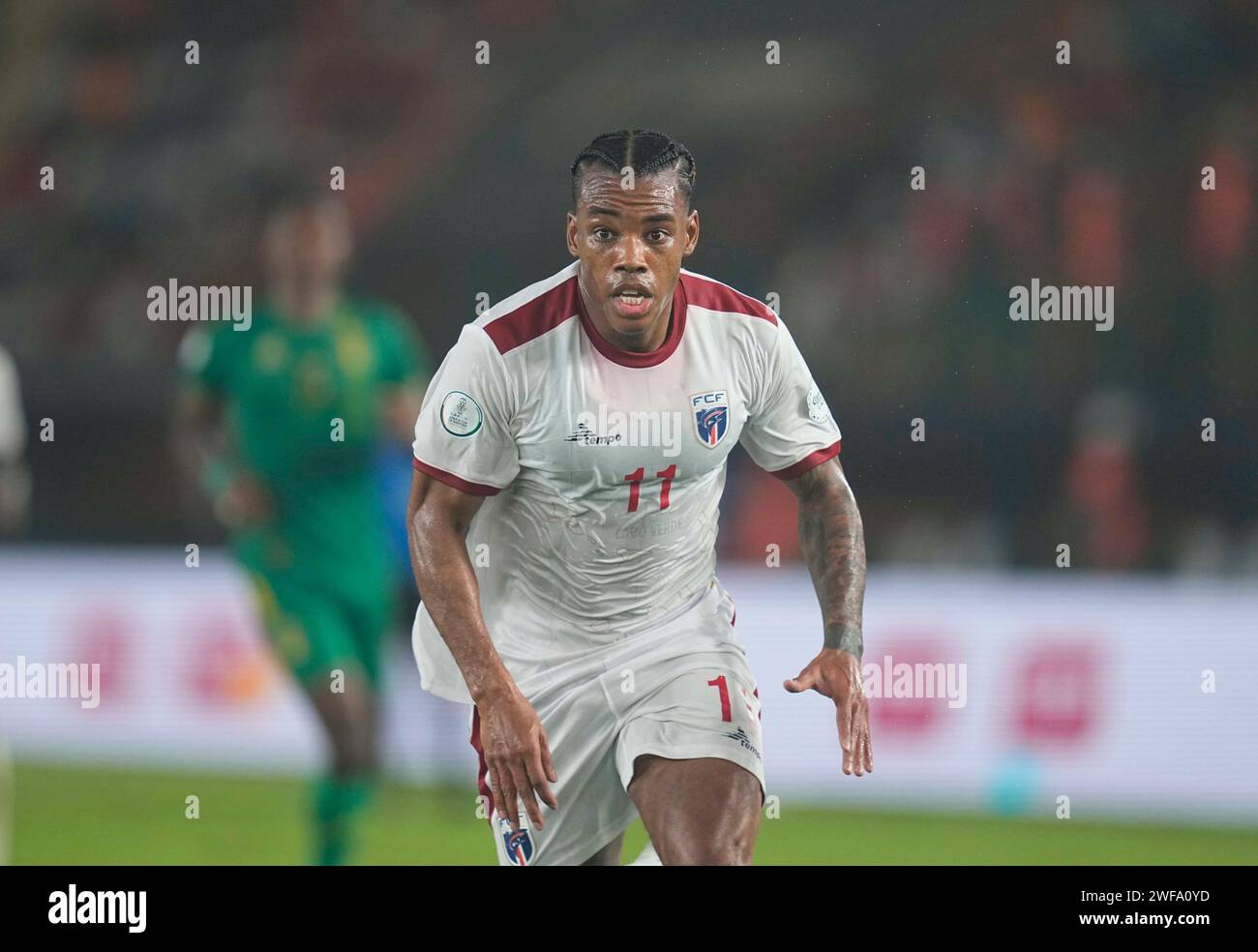 January 29 2024: Garry Mendes Rodrigues (Cap Verde) looks on during a
