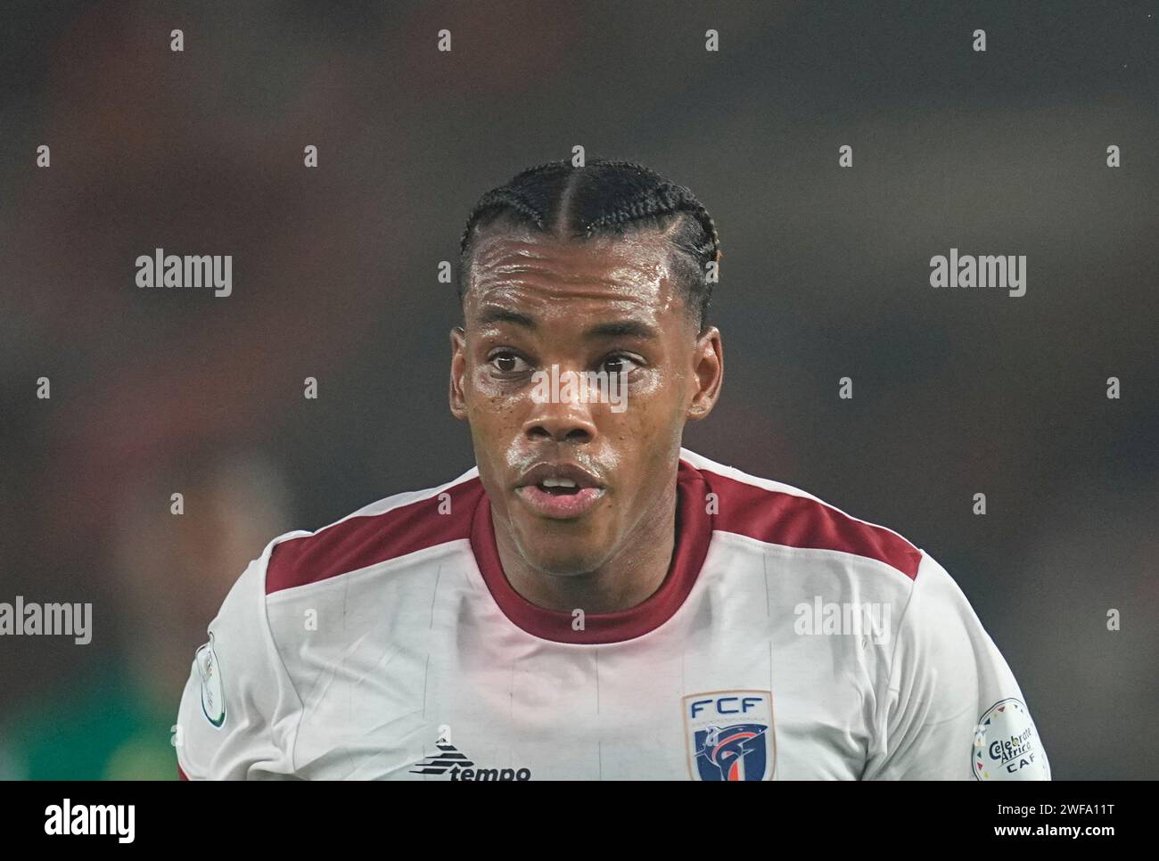 January 29 2024: Garry Mendes Rodrigues (Cap Verde) looks on during a