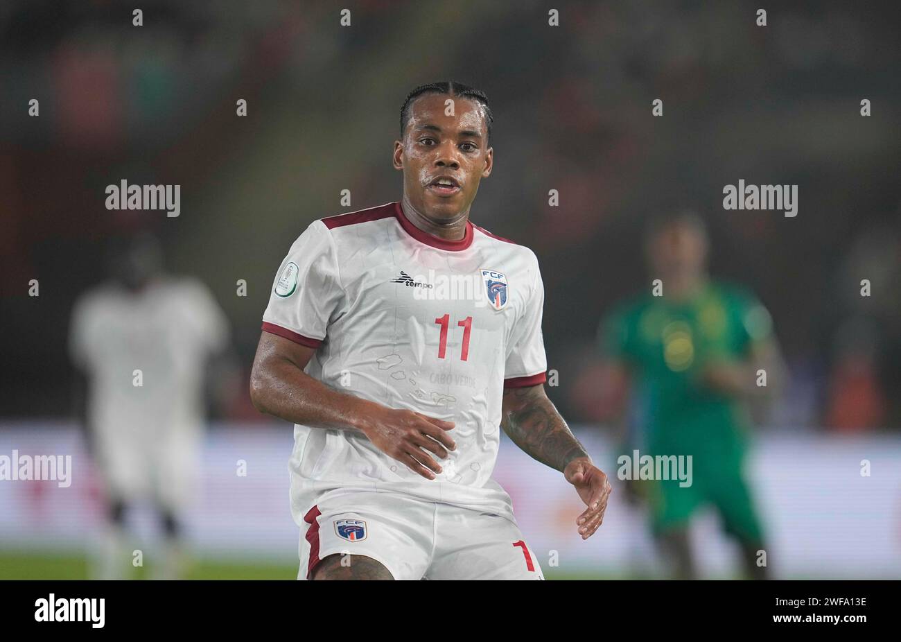 January 29 2024: Garry Mendes Rodrigues (Cap Verde) looks on during a
