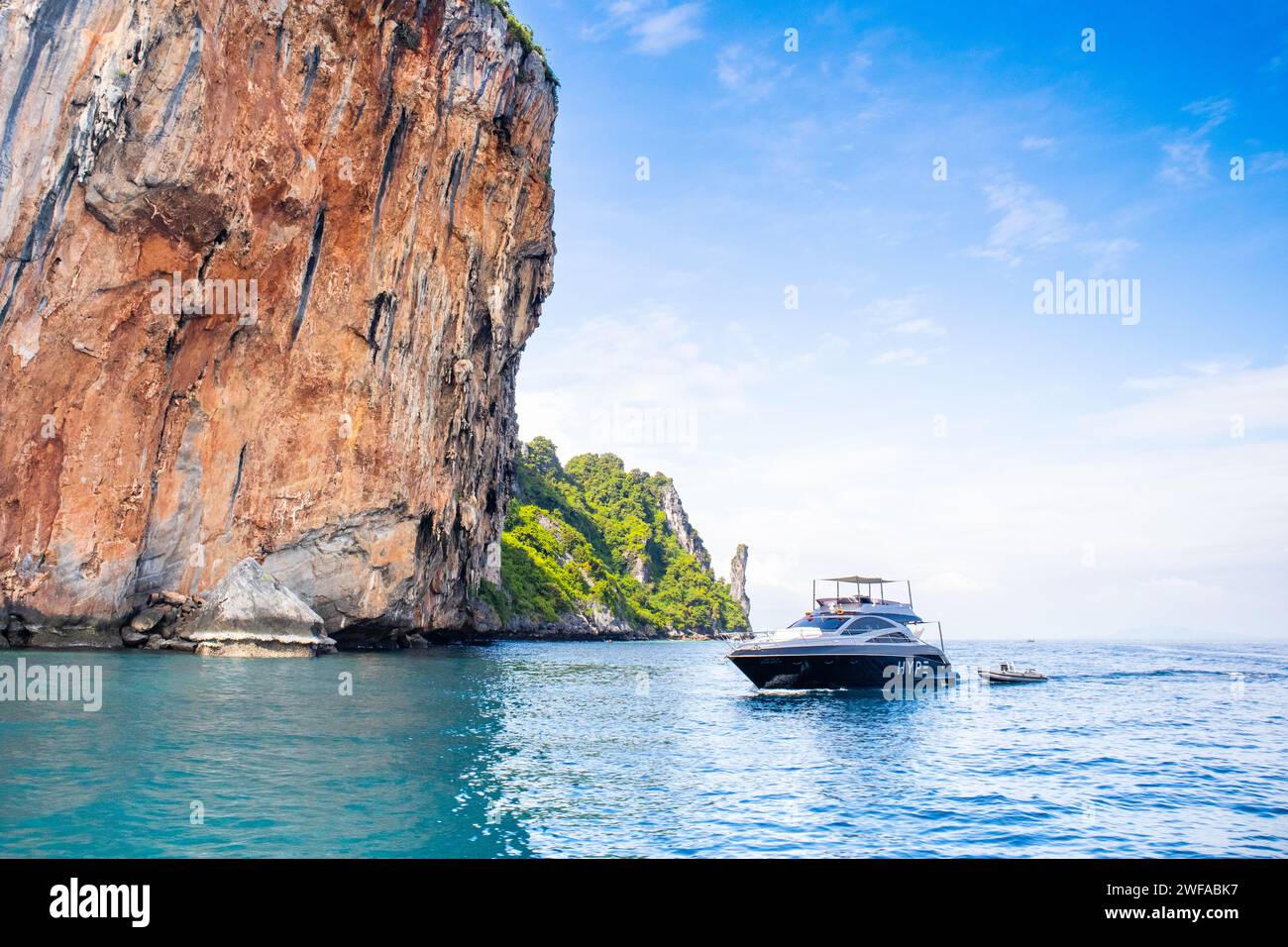 Phi Phi, Thailand November 23, 2023 The famous luxury cruise yacht