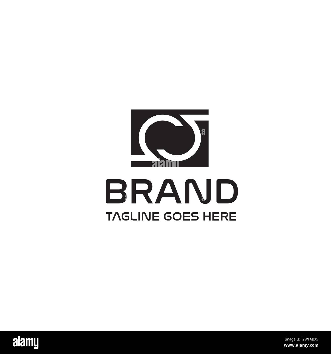 seamless abstract logo design vector Stock Vector