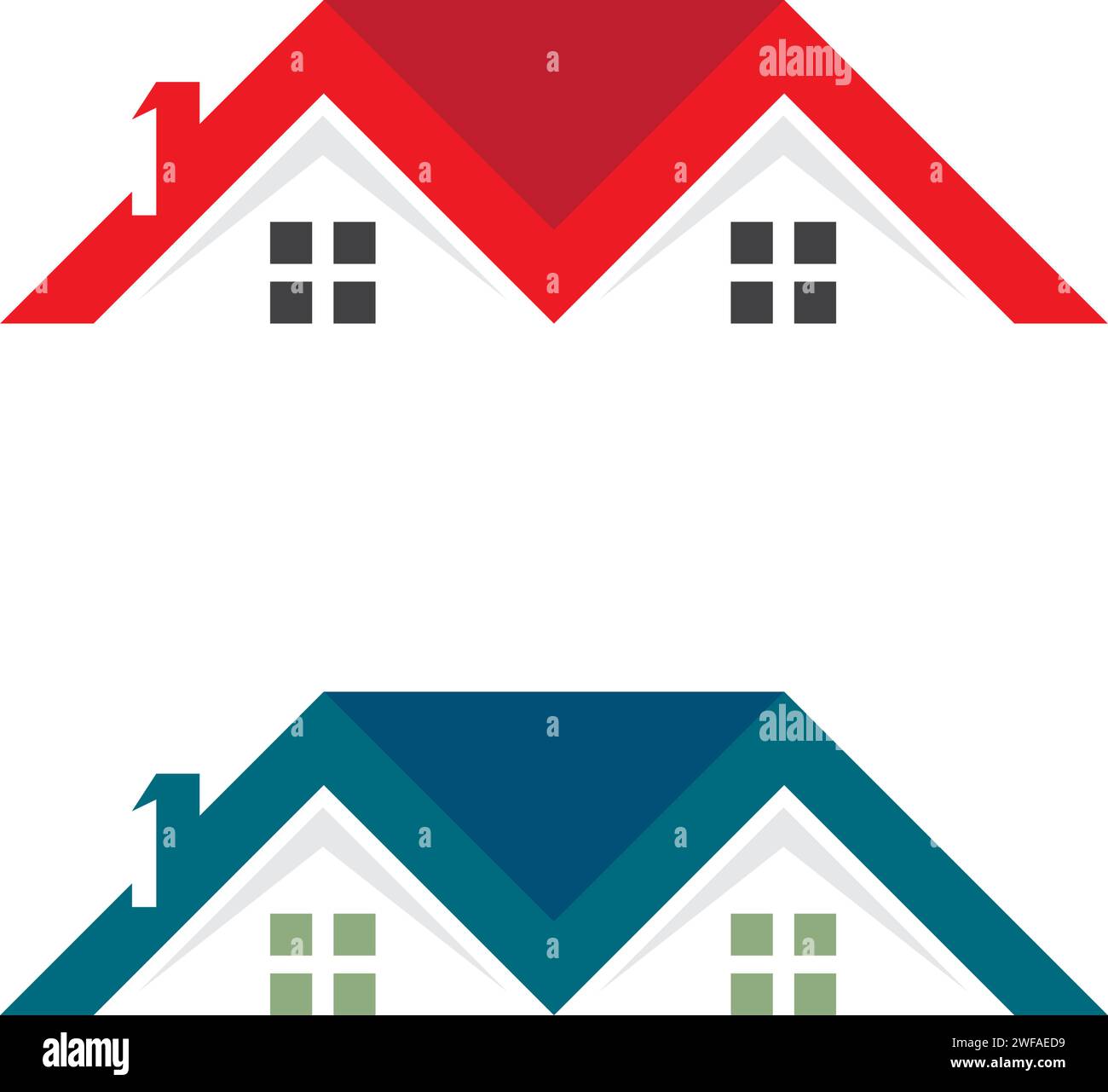 Real Estate , Property and Construction Logo design Stock Vector Image