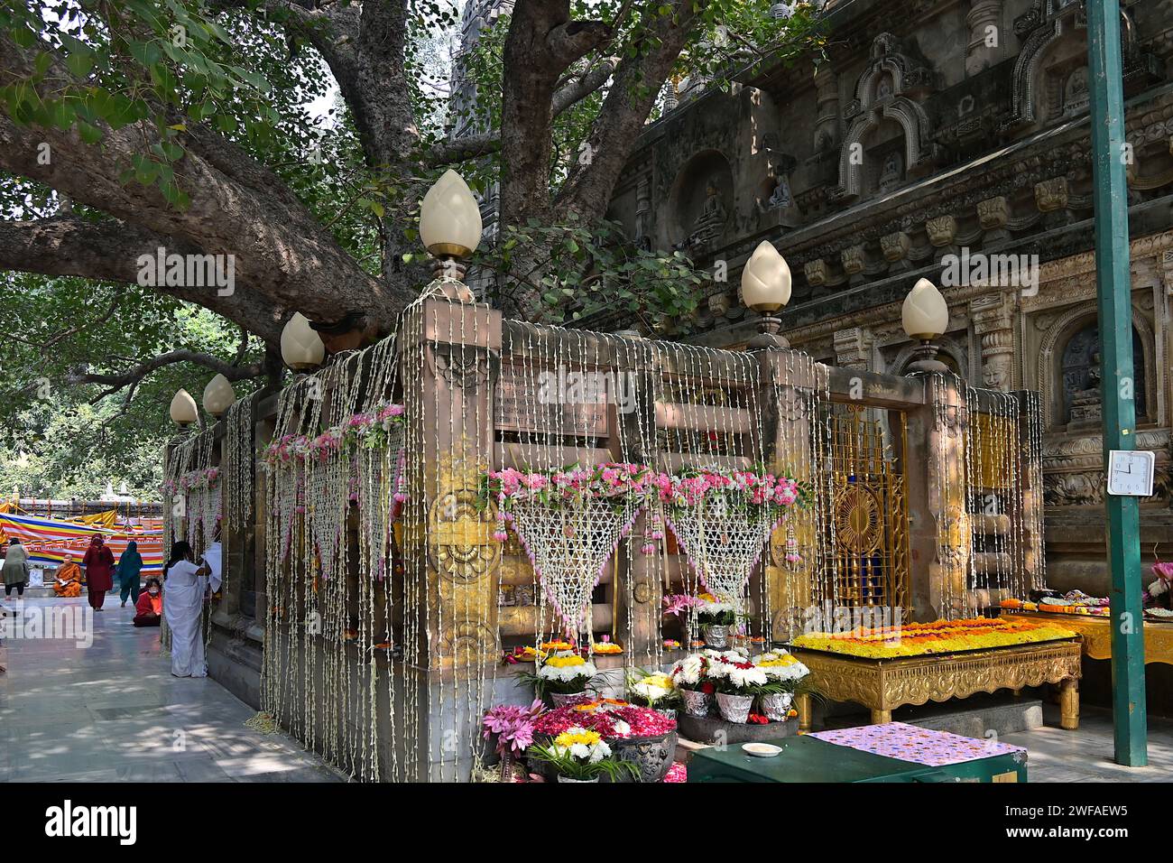 The Mahabodhi Temple Complex is one of the four holy sites related to