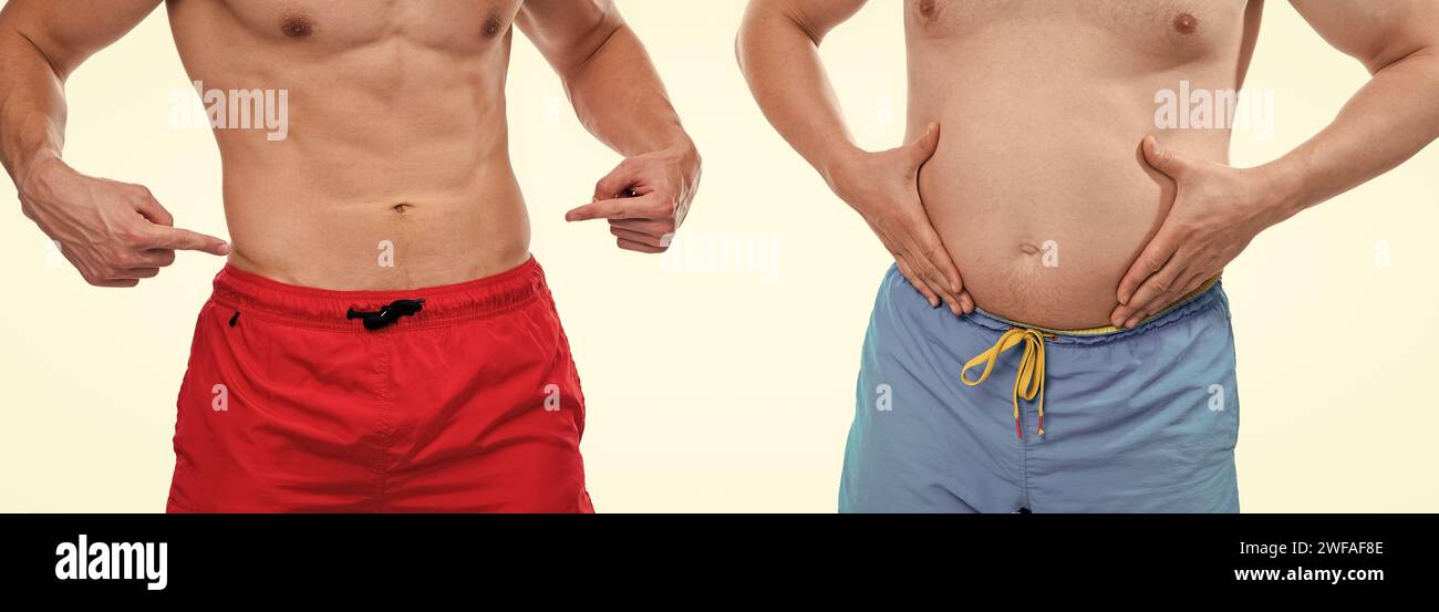 Comparing Body image of before and after body comparison. before and after body ...
