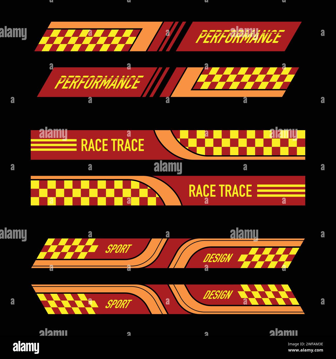 Race decals hi-res stock photography and images - Alamy