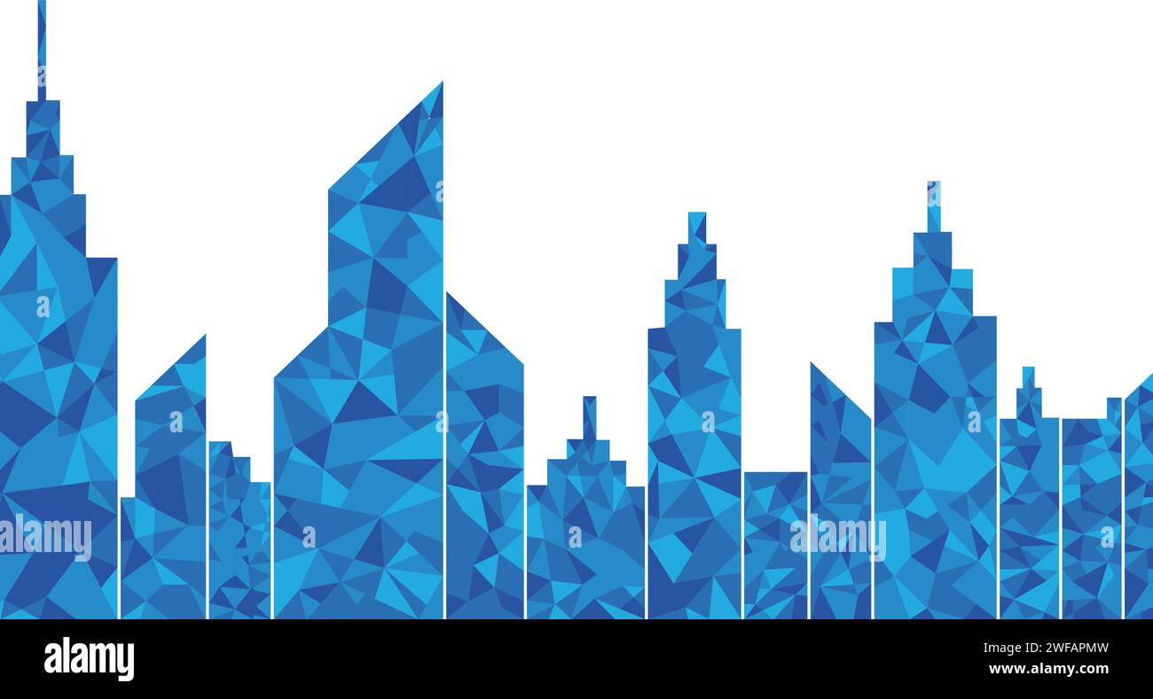 City skyline background vector illustration Stock Vector Image & Art ...