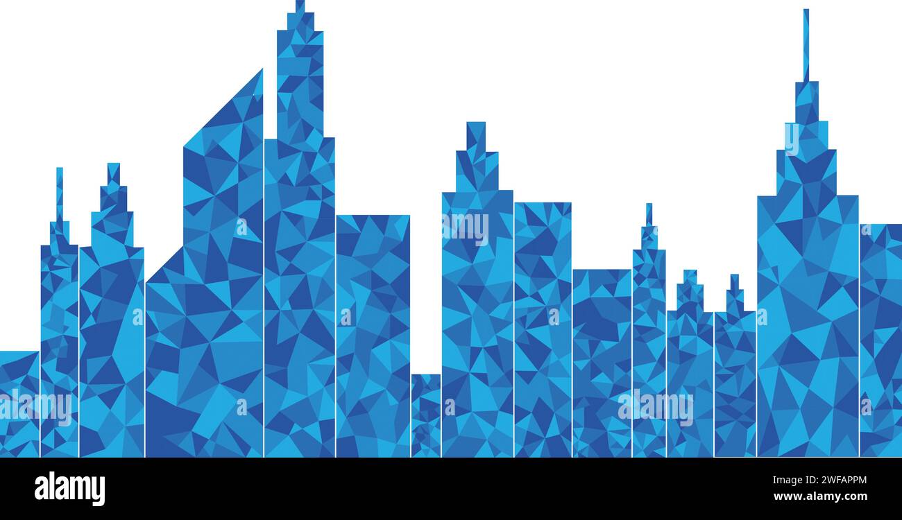 City skyline background vector illustration Stock Vector Image & Art ...