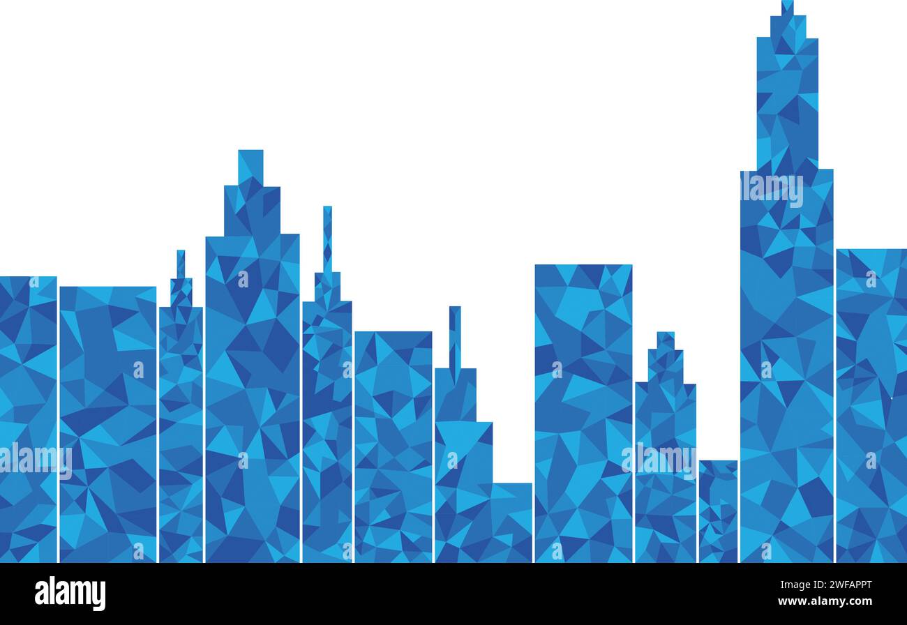 City skyline background vector illustration Stock Vector Image & Art ...