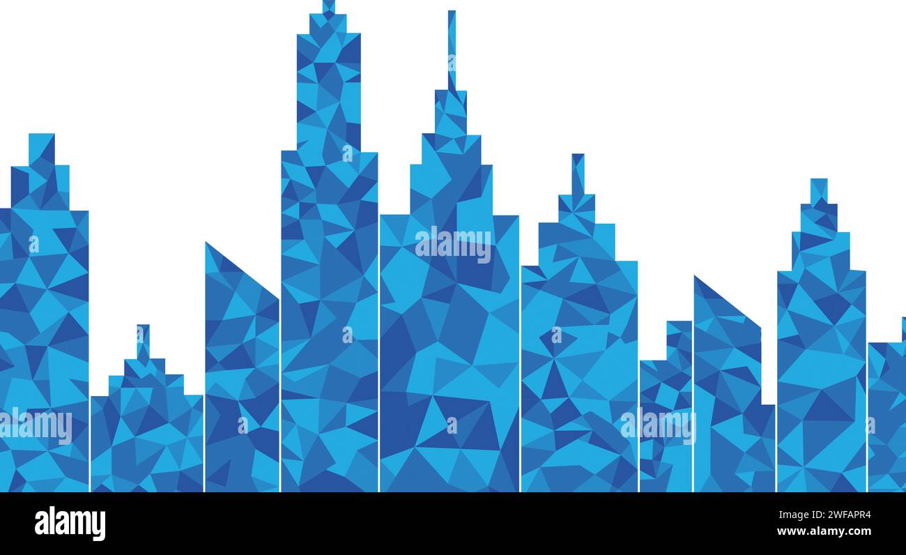 City skyline background vector illustration Stock Vector Image & Art ...