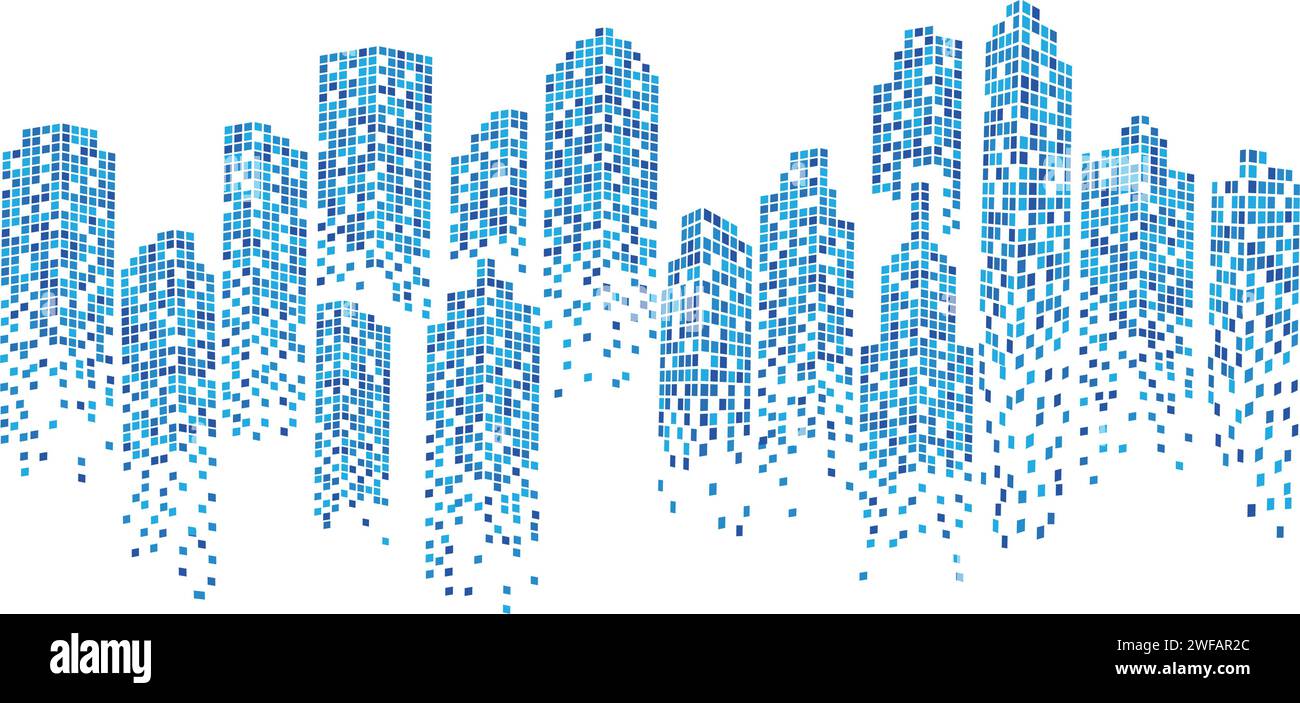 City skyline background vector illustration Stock Vector Image & Art ...