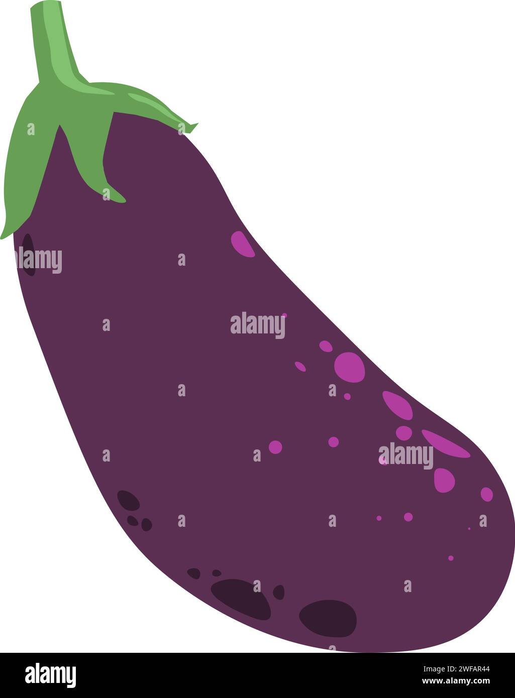 Natural ripe organic violet Stock Vector Images - Alamy