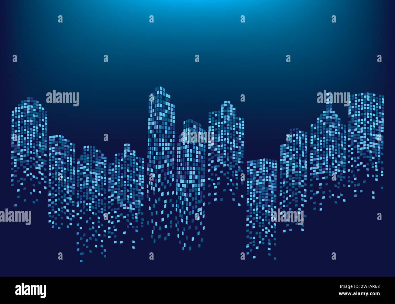 City skyline Stock Vector Images - Alamy