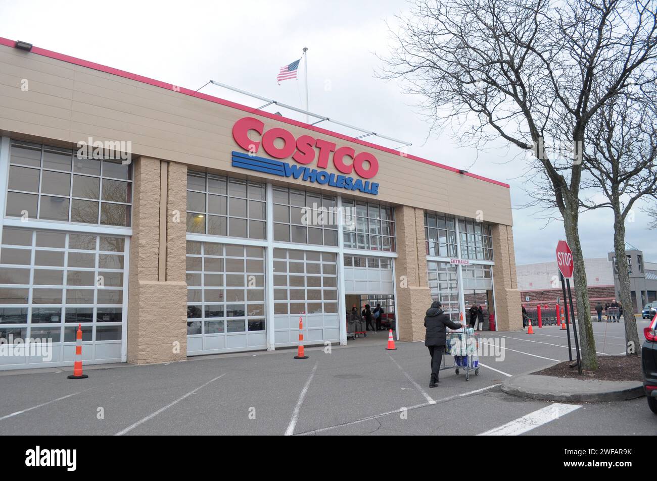 New York, United States. 29th Jan, 2024. A Costco store is seen in the