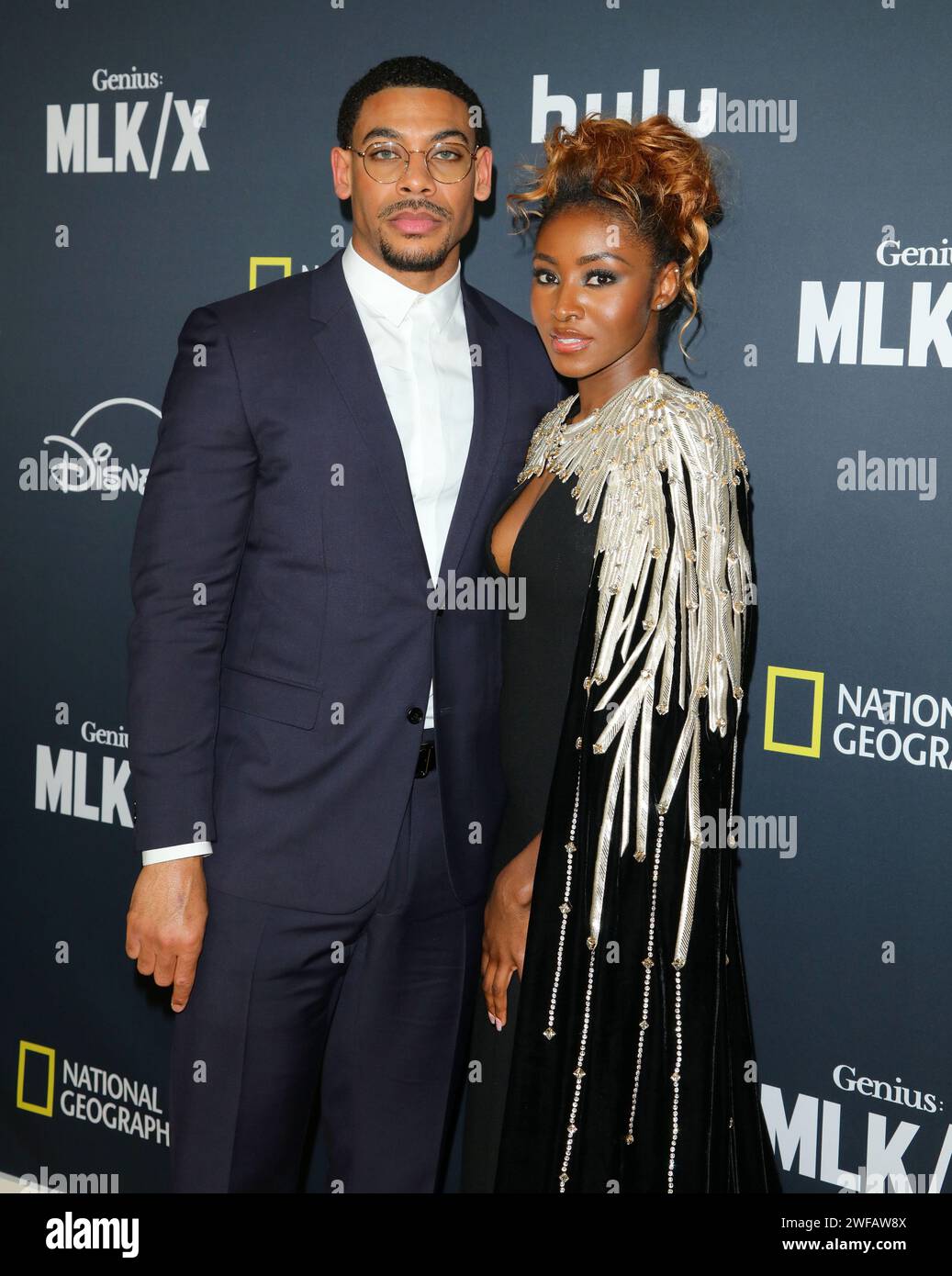 Aaron Pierre, Jayme Lawson Arrives At The Red Carpet For National