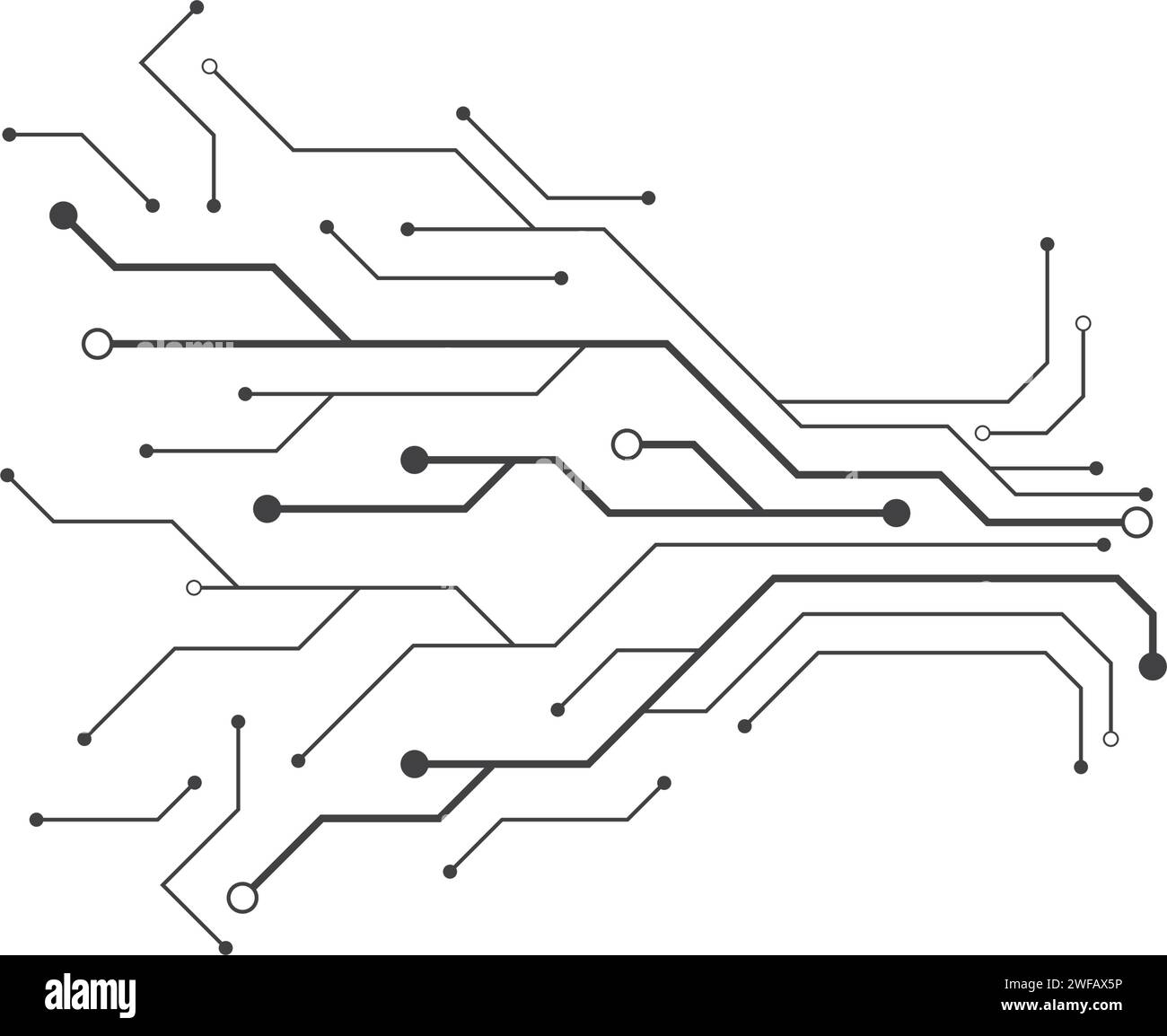 Circuit illustration vector design Stock Vector Image & Art - Alamy