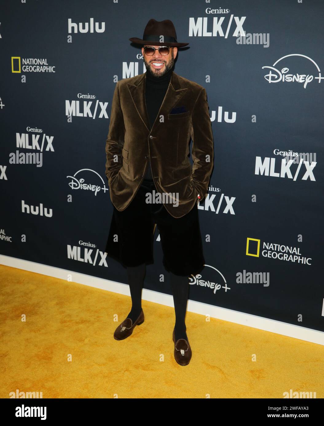 Al Reynolds arrives at The red carpet for National Geographic's