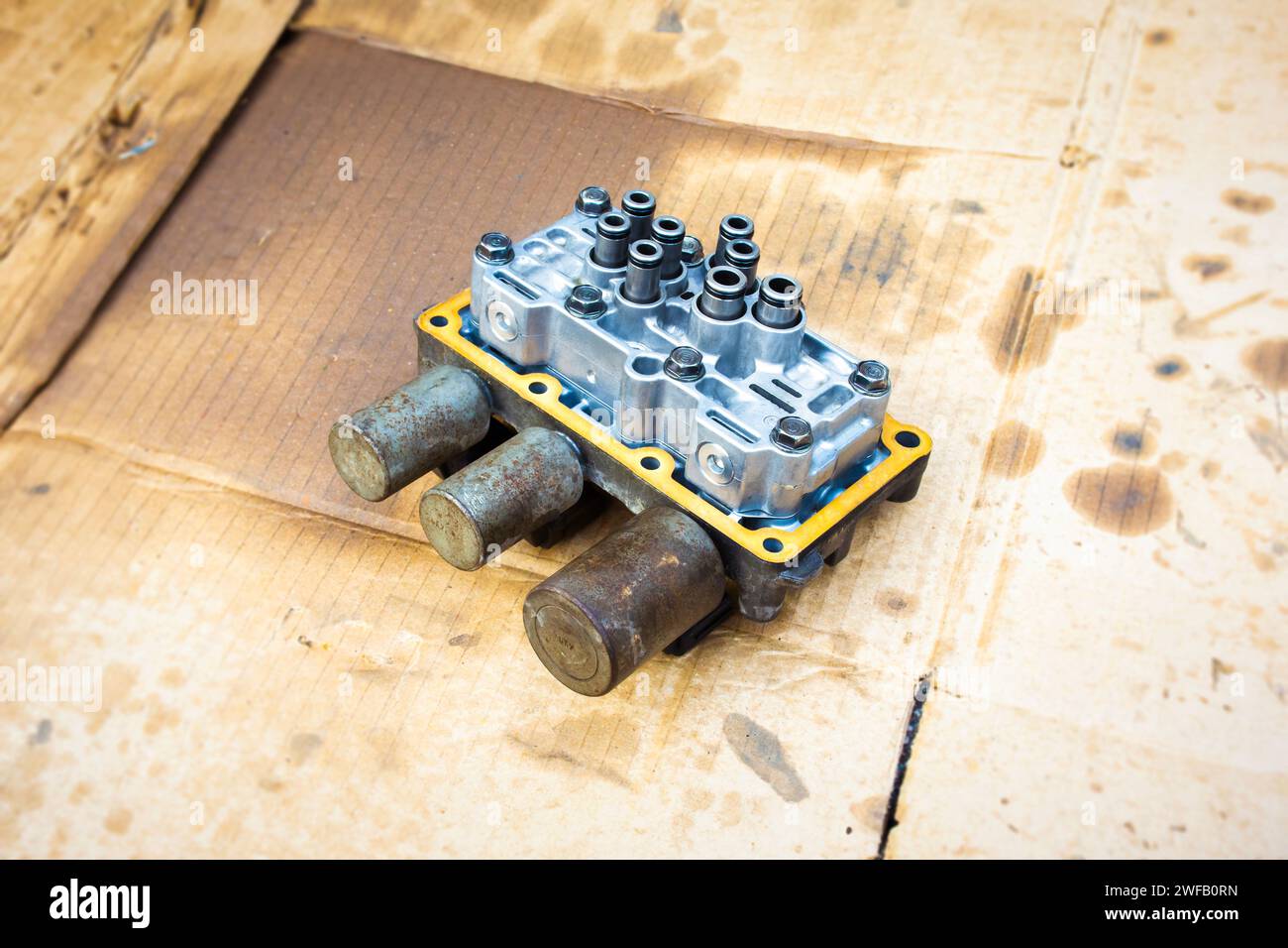 Transmission solenoid that was removed from the car automatic