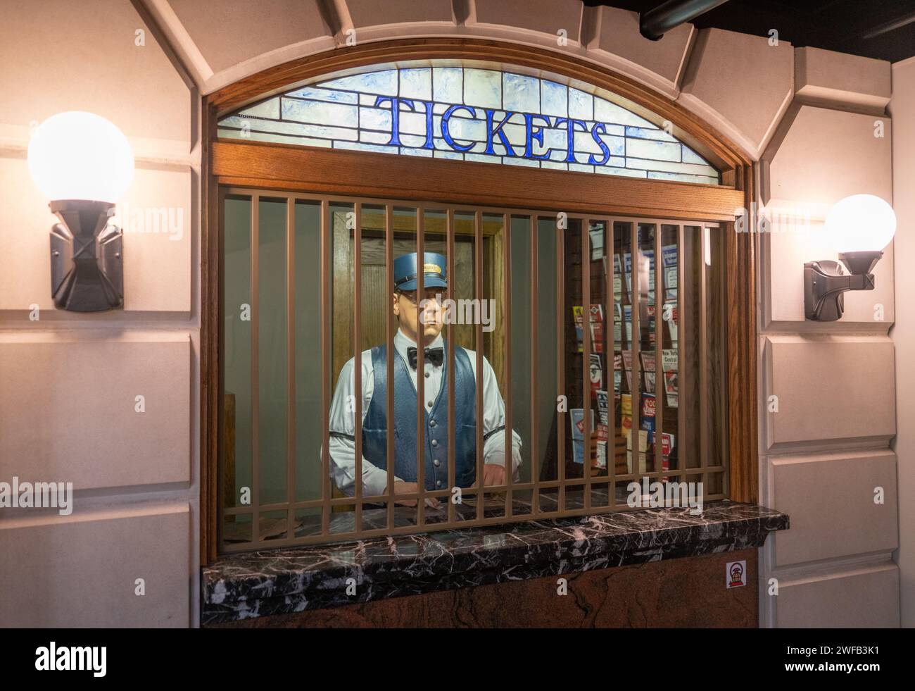 Steamtown National Historic Site, Museum in Scranton, Pennsylvania, USA Stock Photo